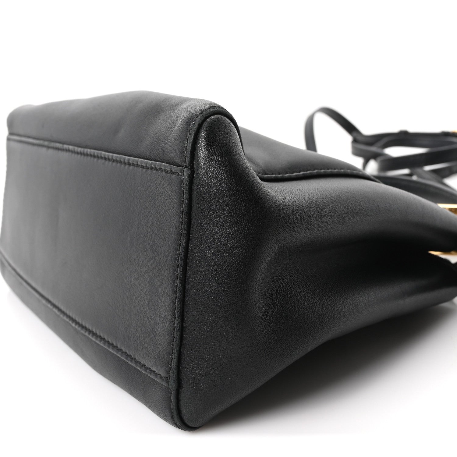 Nappa Mini Peekaboo Iconic Satchel Black - Image 9