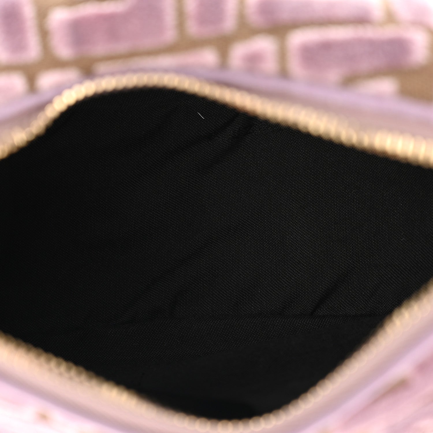 Velluto Jacquard F is Fendi Vitello Grace Mini Fendigraphy Hobo Bag Dusty Mauve - Image 5