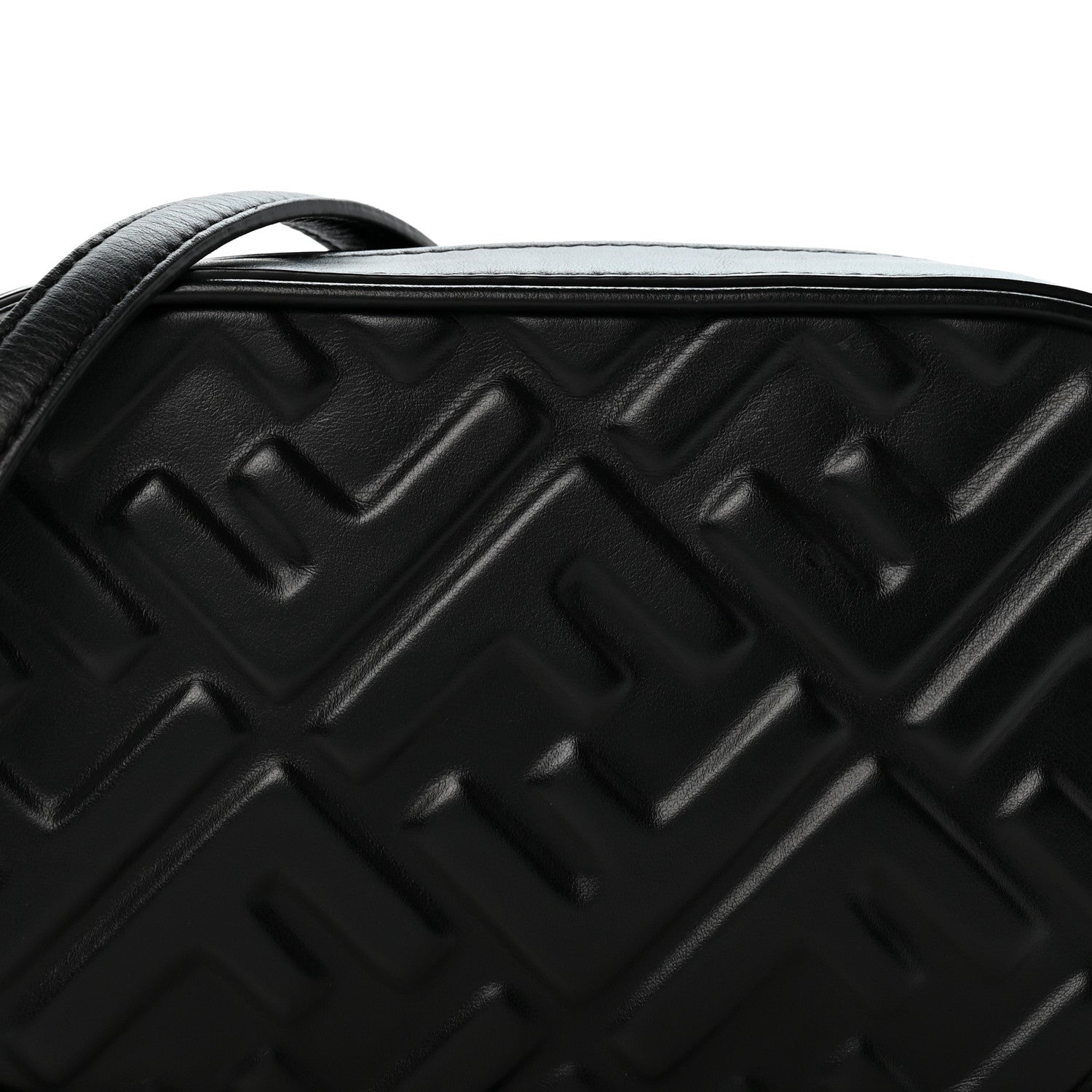 Vitello Epoque FF Embossed Camera Case Black - Image 8