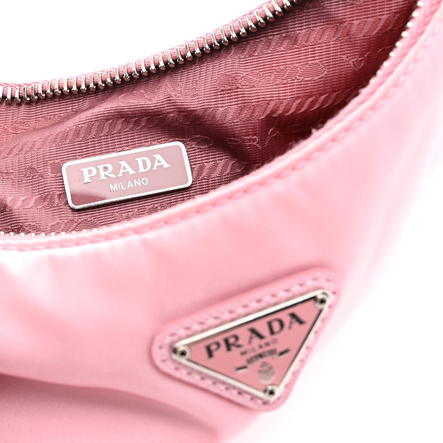 Nylon Re-Edition 2005 Shoulder Bag Rosa - Image 6