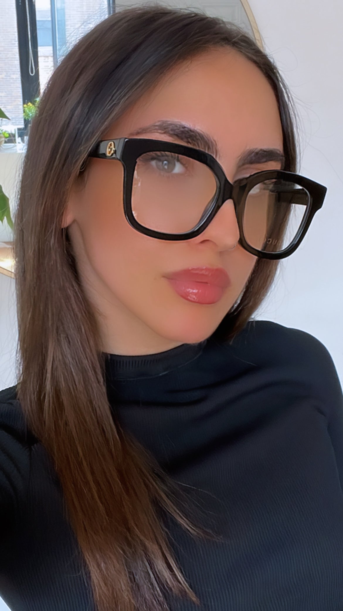Gucci GG1258O Square Frames in Black - 图片 2