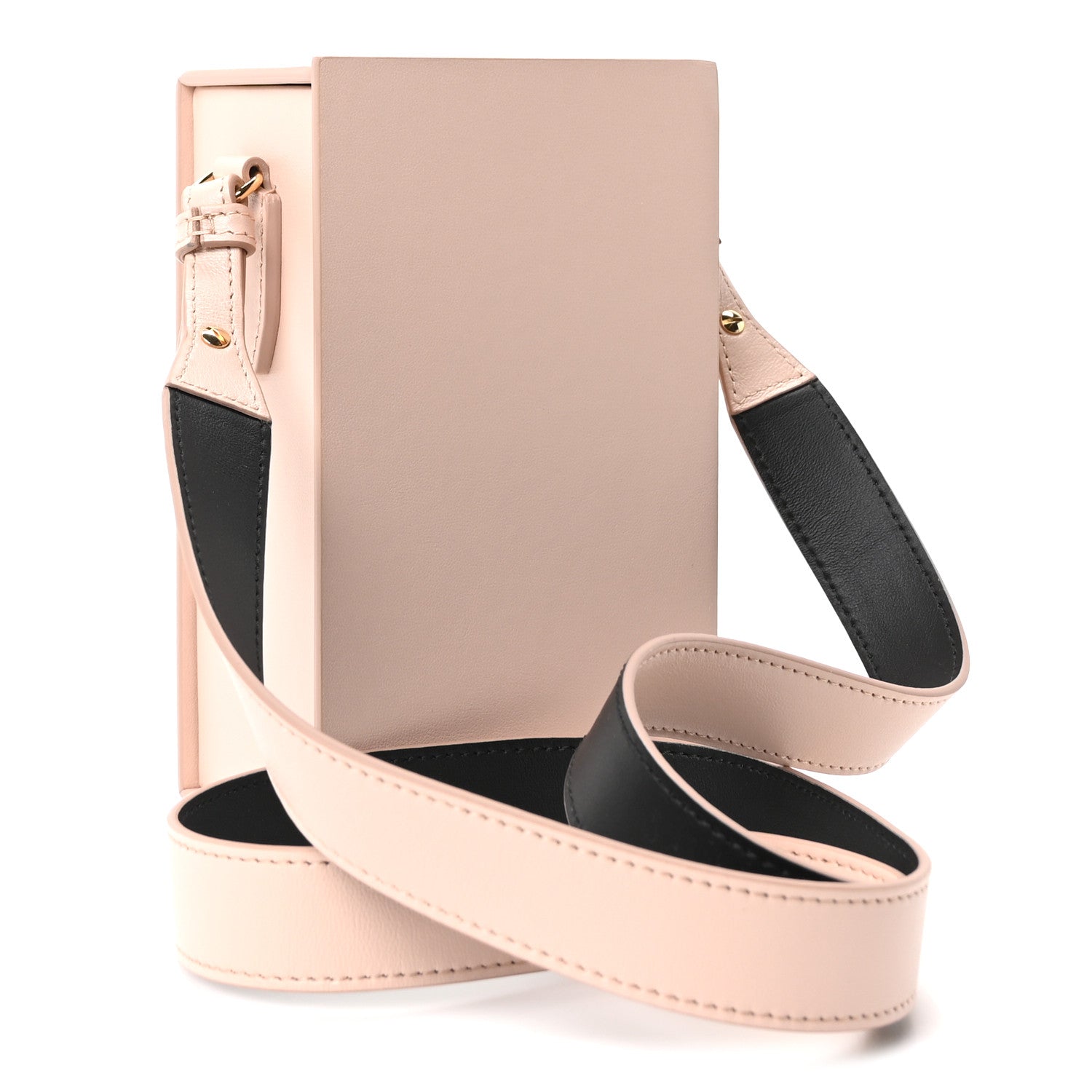 Vitello Fluffy Logo Vertical Box Rosa Quarzo Black - Image 3