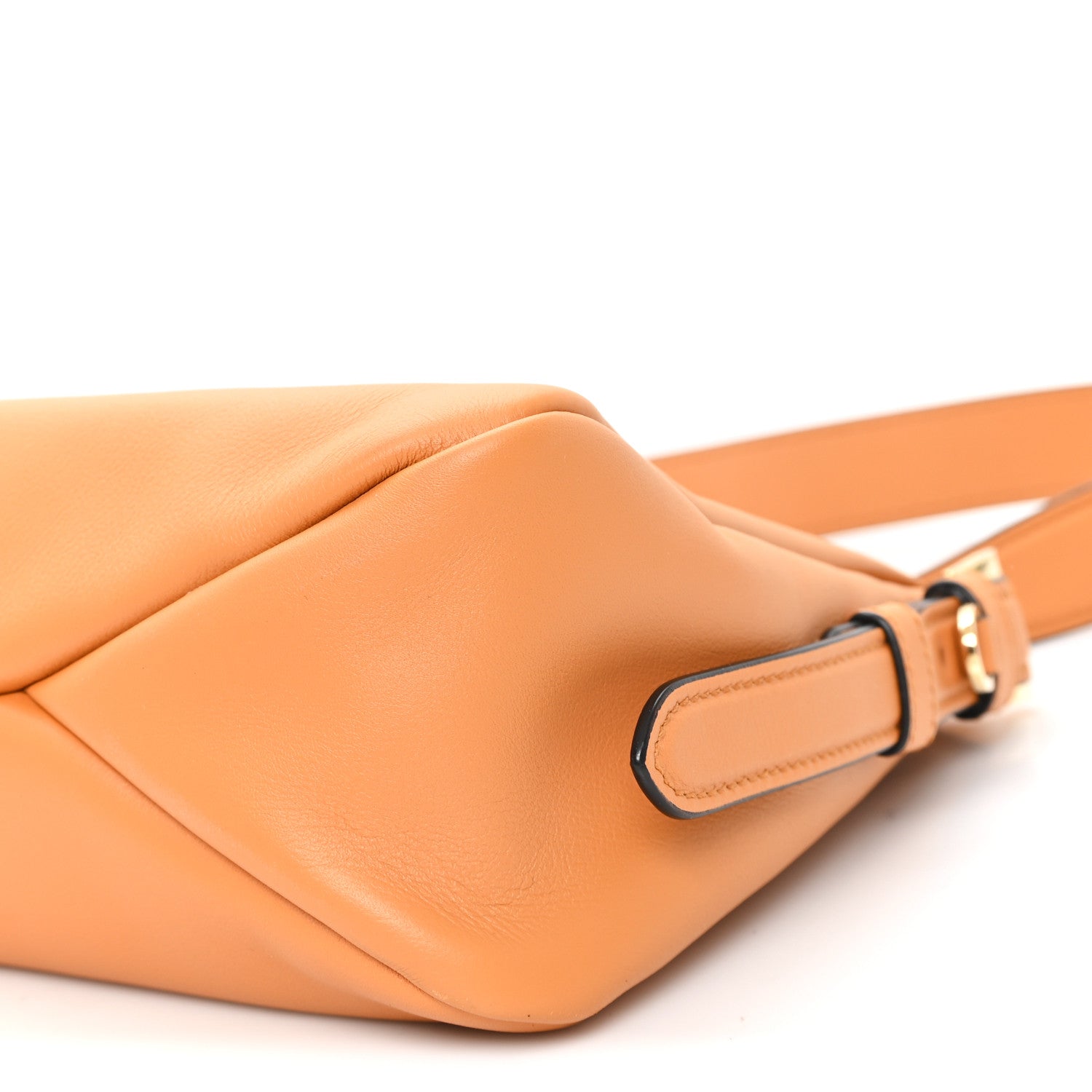 Soft Calfskin Medium Aimee Shoulder Bag Caramel - 图片 9