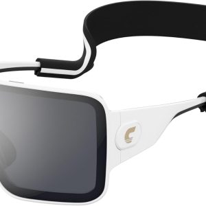 Carrera Flaglab 15 Oversized Sunglasses in Silver Mirror