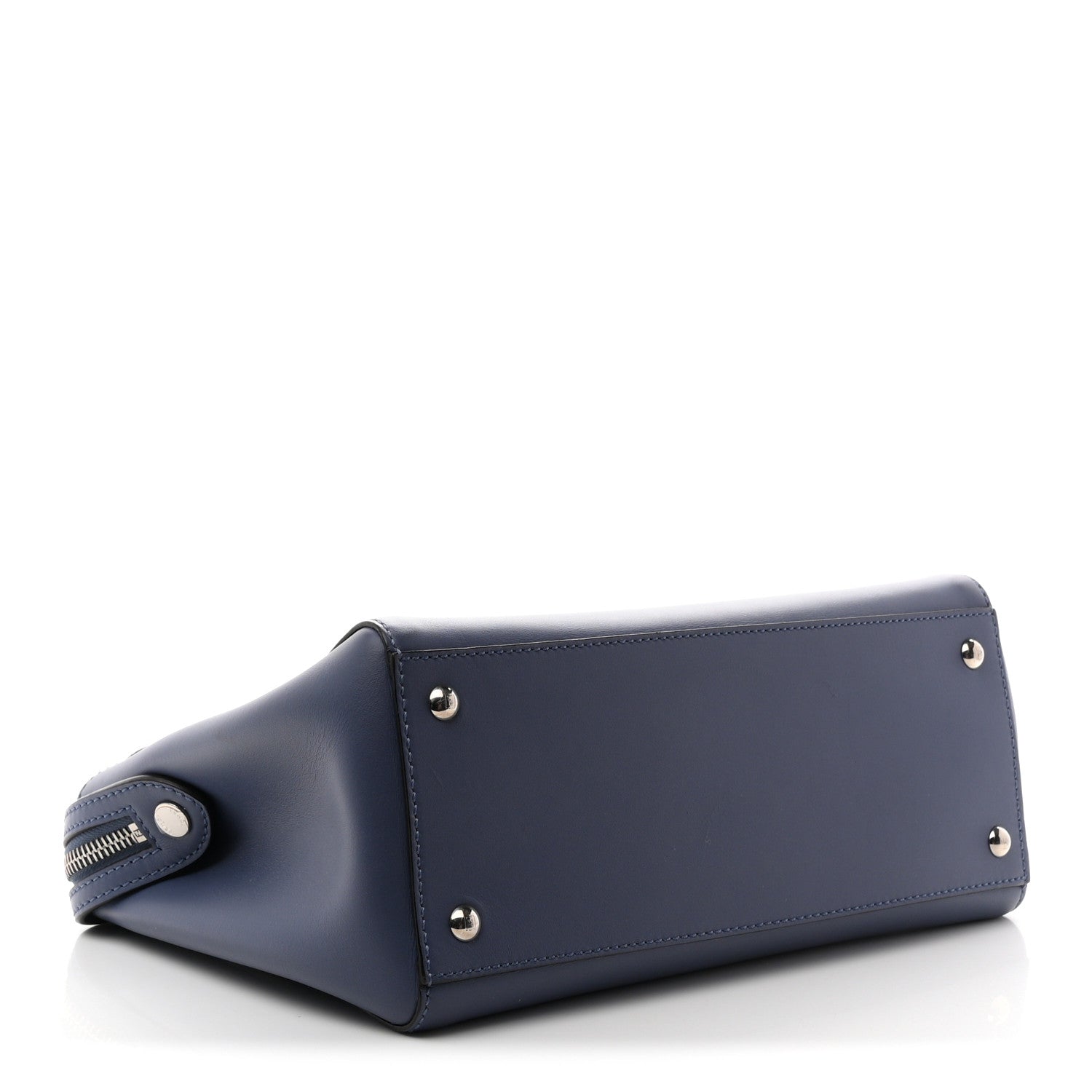 Vitello Baltico Dolce DotCom Satchel Blue - Image 5