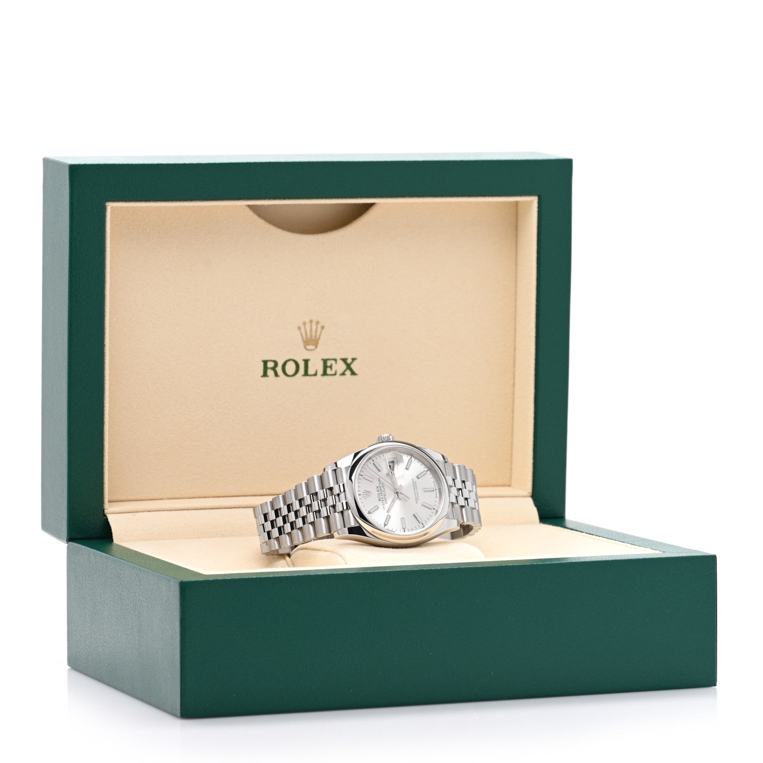 Stainless Steel 36mm Oyster Perpetual Datejust Watch Silver 126200 - Image 5