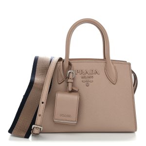 Saffiano Cuir Calfskin Small Kristen Cipria