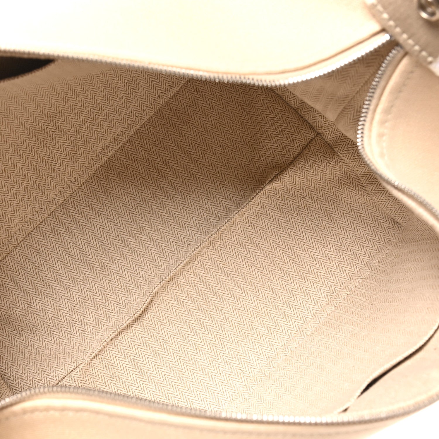 Canvas Large Bride-A-Brac Pouch Natural - Image 5