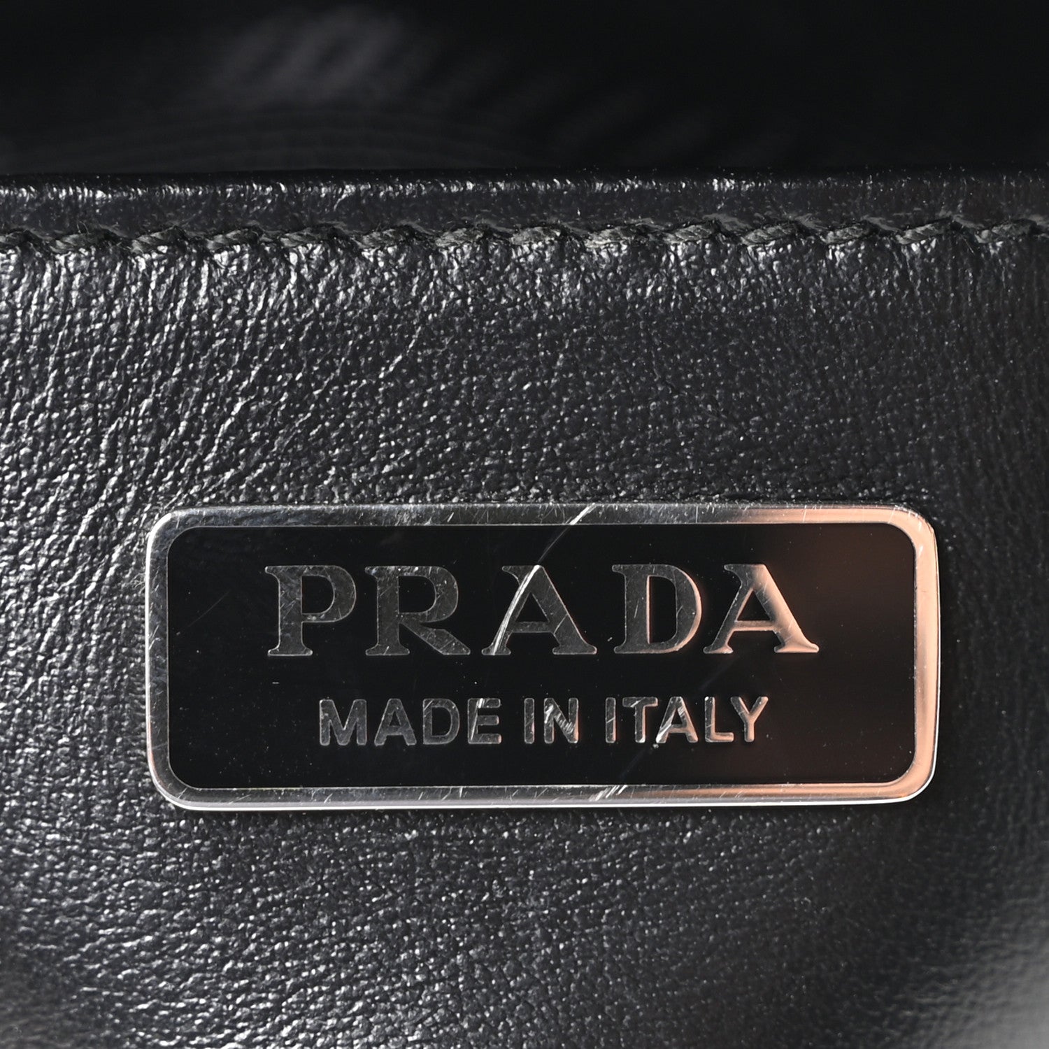 Spazzolato Cleo Flap Shoulder Bag Black - Image 6