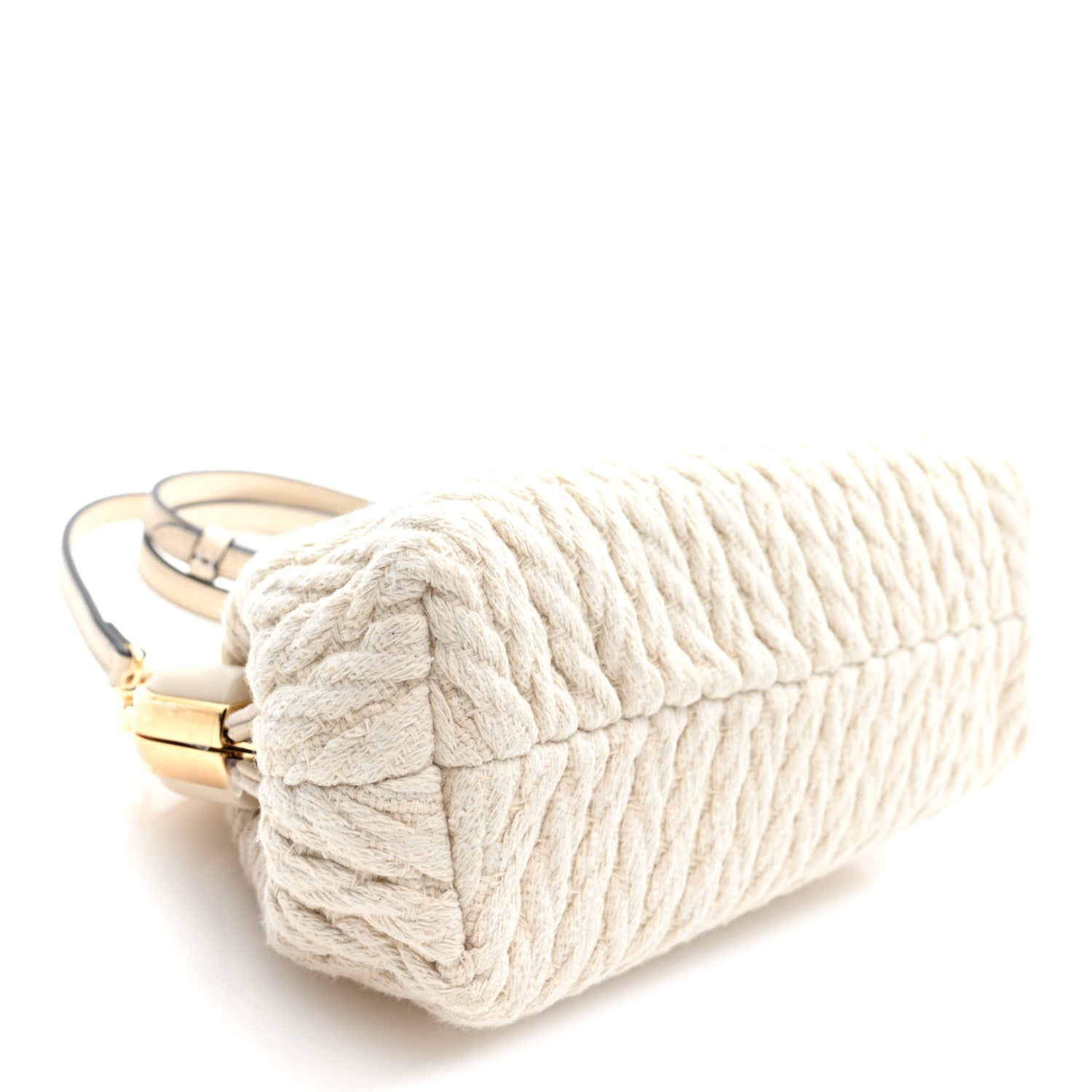 Lambskin Tessuto Treccia Small Fendi First Grezzo - Image 4