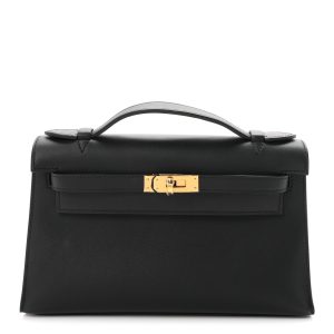 Swift Kelly Pochette Clutch Black