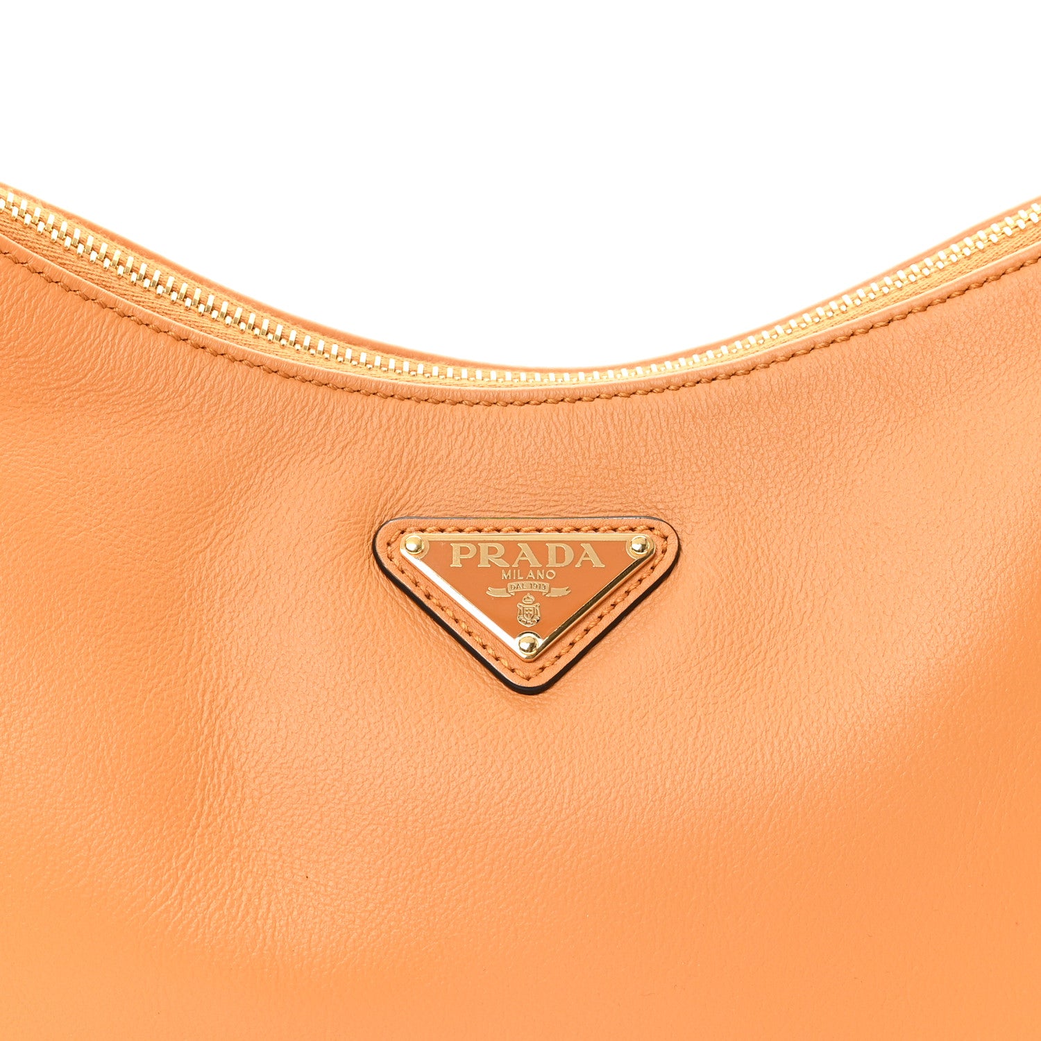 Soft Calfskin Medium Aimee Shoulder Bag Caramel - 图片 7