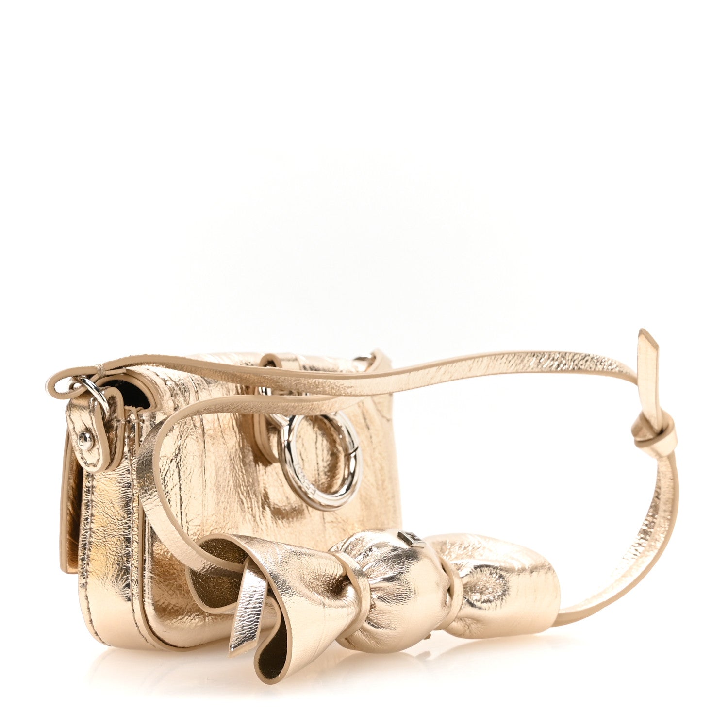 Metallic Nano Baguette So Sweet Handle Charm Gold - Image 3