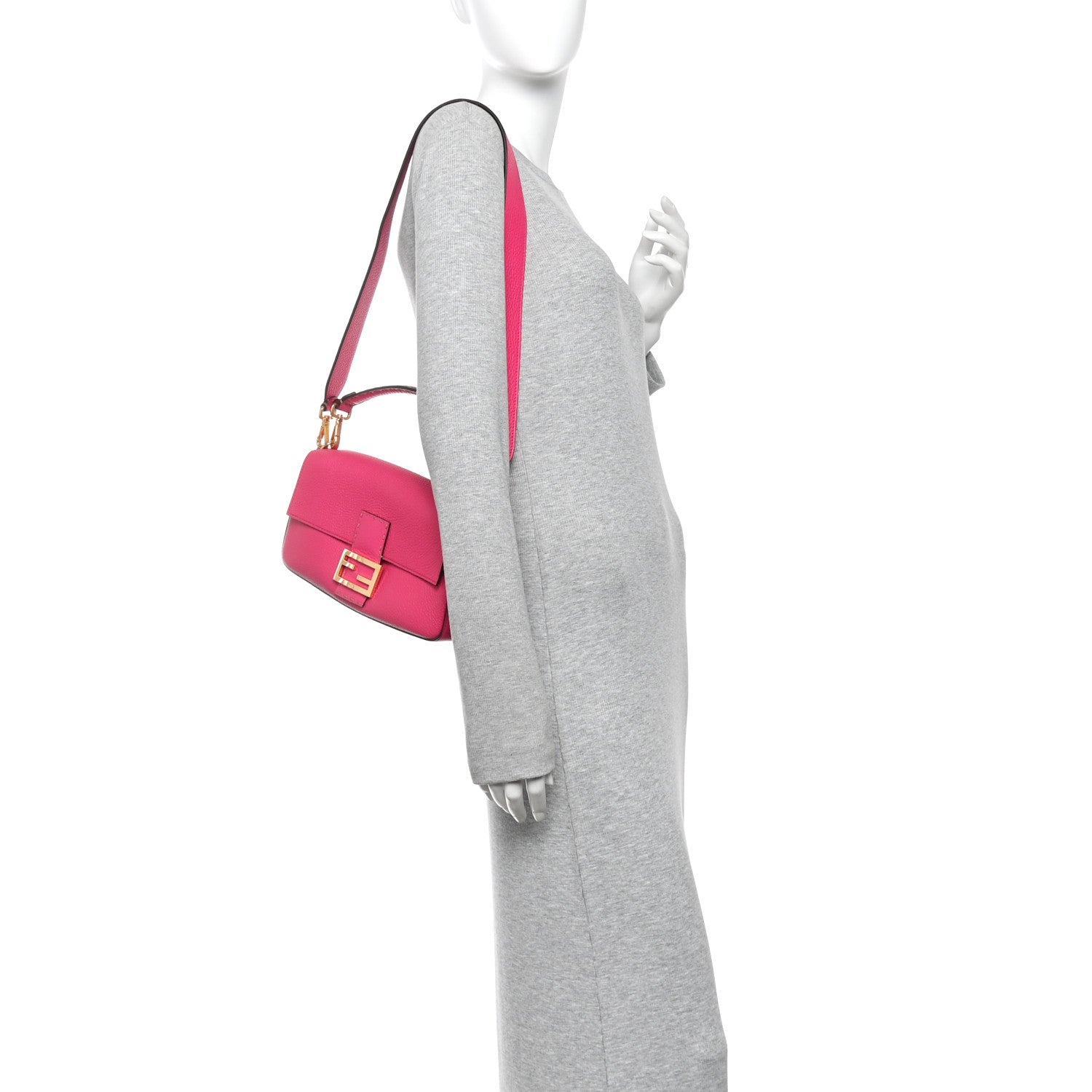 Cuoio Romano Selleria Baguette Fuxia - Image 2