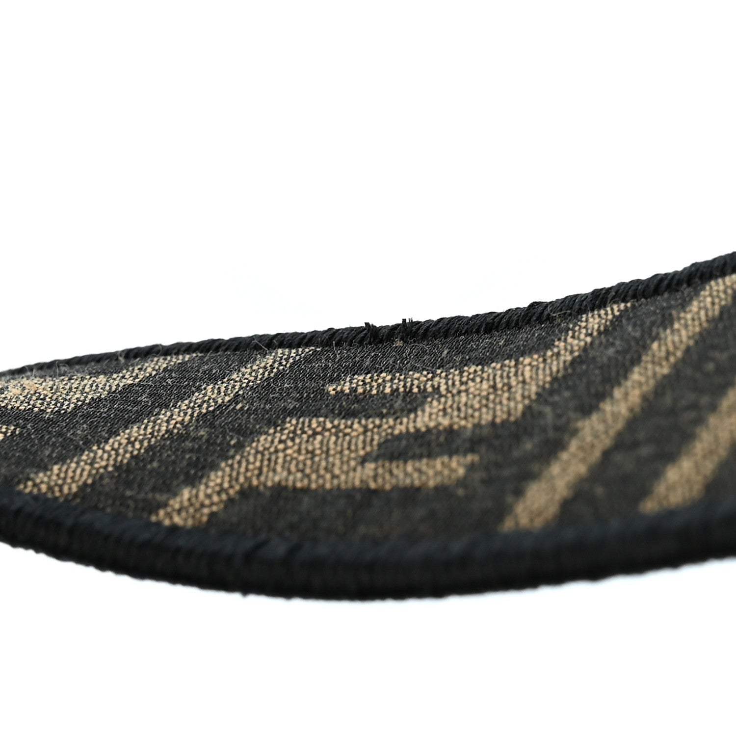 Fabric Jacquard FF 1974 Medium Baguette Tobacco Moro Black - Image 10