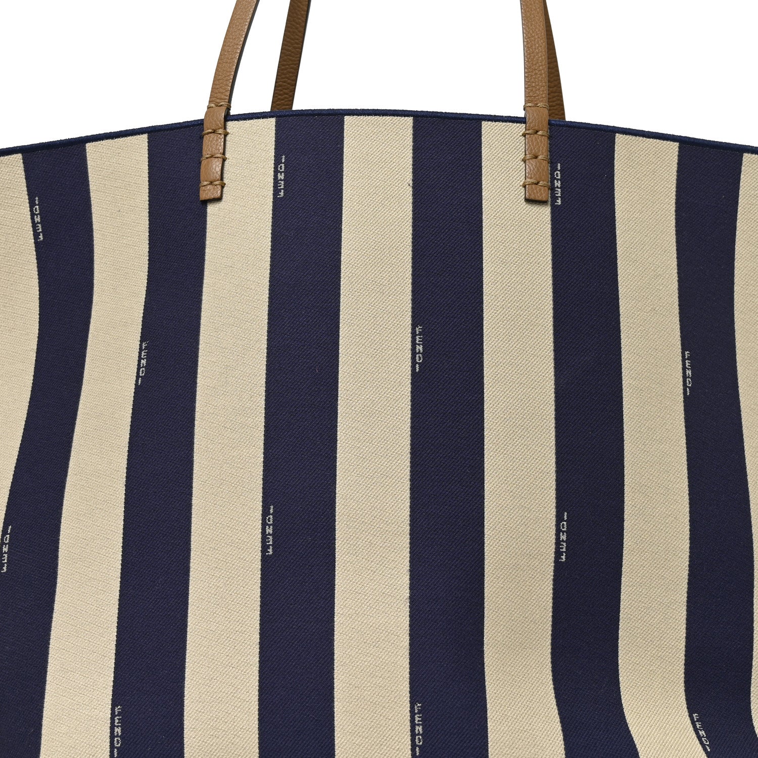 Pequin Vitello Reversible Large Shopping Tote Midnight Blue - Image 11
