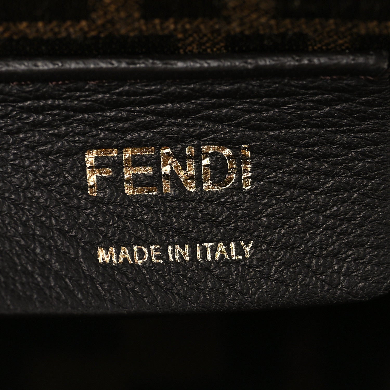 Shiny Nappa Midi Fendi First Black - Image 6