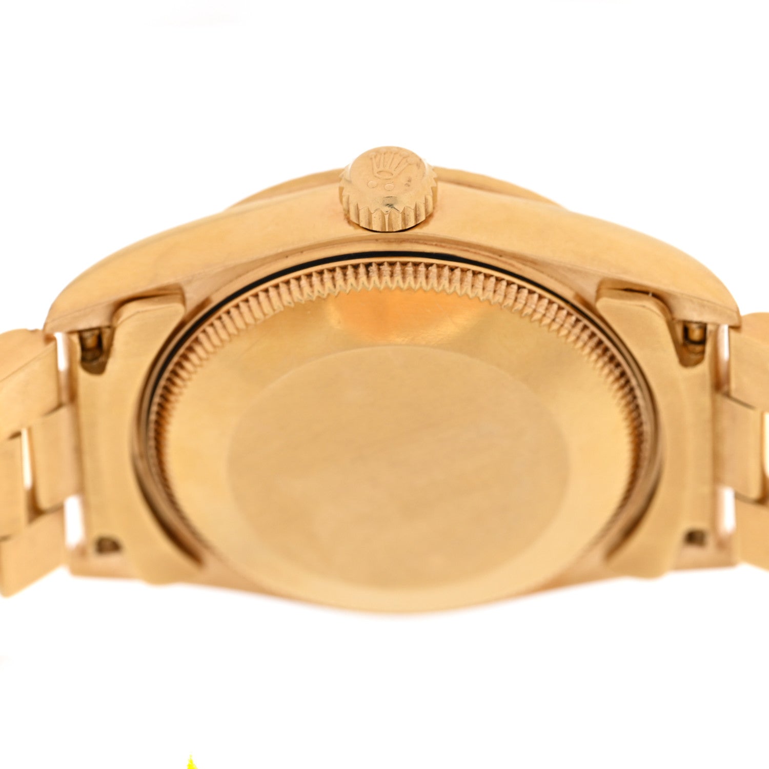 18K Yellow Gold 31mm Oyster Perpetual Datejust President Watch Champagne 78278 - Image 4