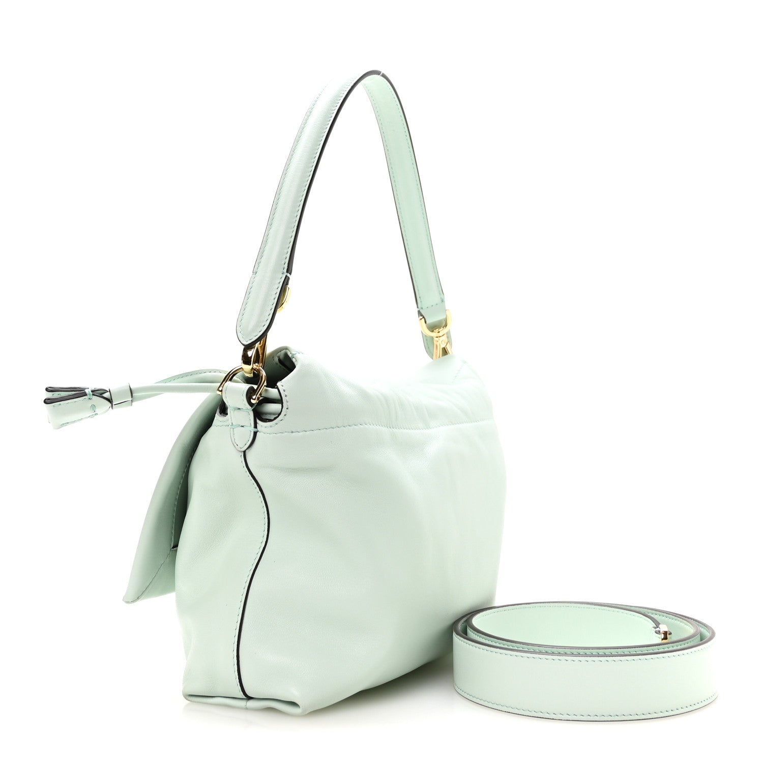 Nappa Medium Mamma Baguette Matcha Green - Image 3