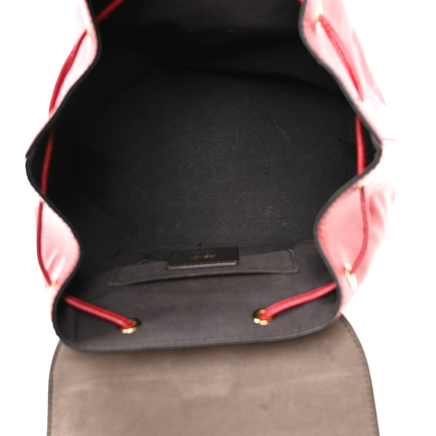 Vitello Cruise F is Fendi Drawstring Backpack Fragola - Image 4