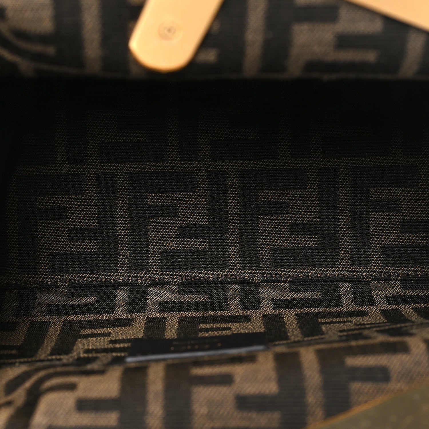 Shiny Nappa Small Fendi First Black Black - Image 5