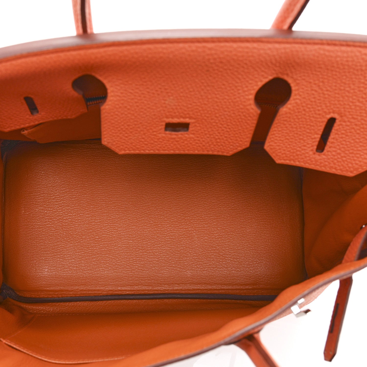 Togo Birkin 30 Orange - Image 5