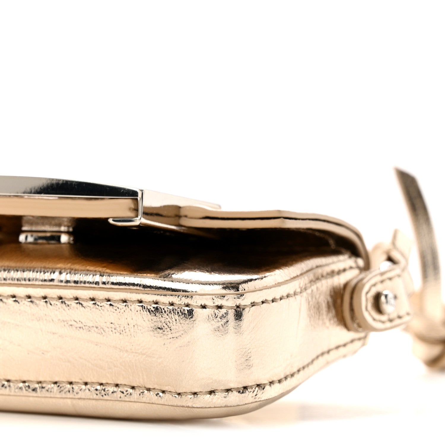 Metallic Nano Baguette So Sweet Handle Charm Gold - Image 10