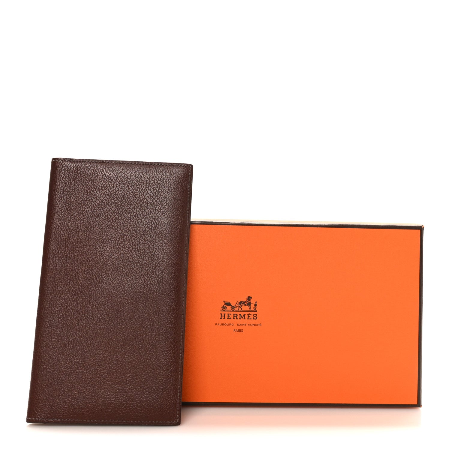Evercolor Citizen Twill Long Wallet Chocolate - Image 13