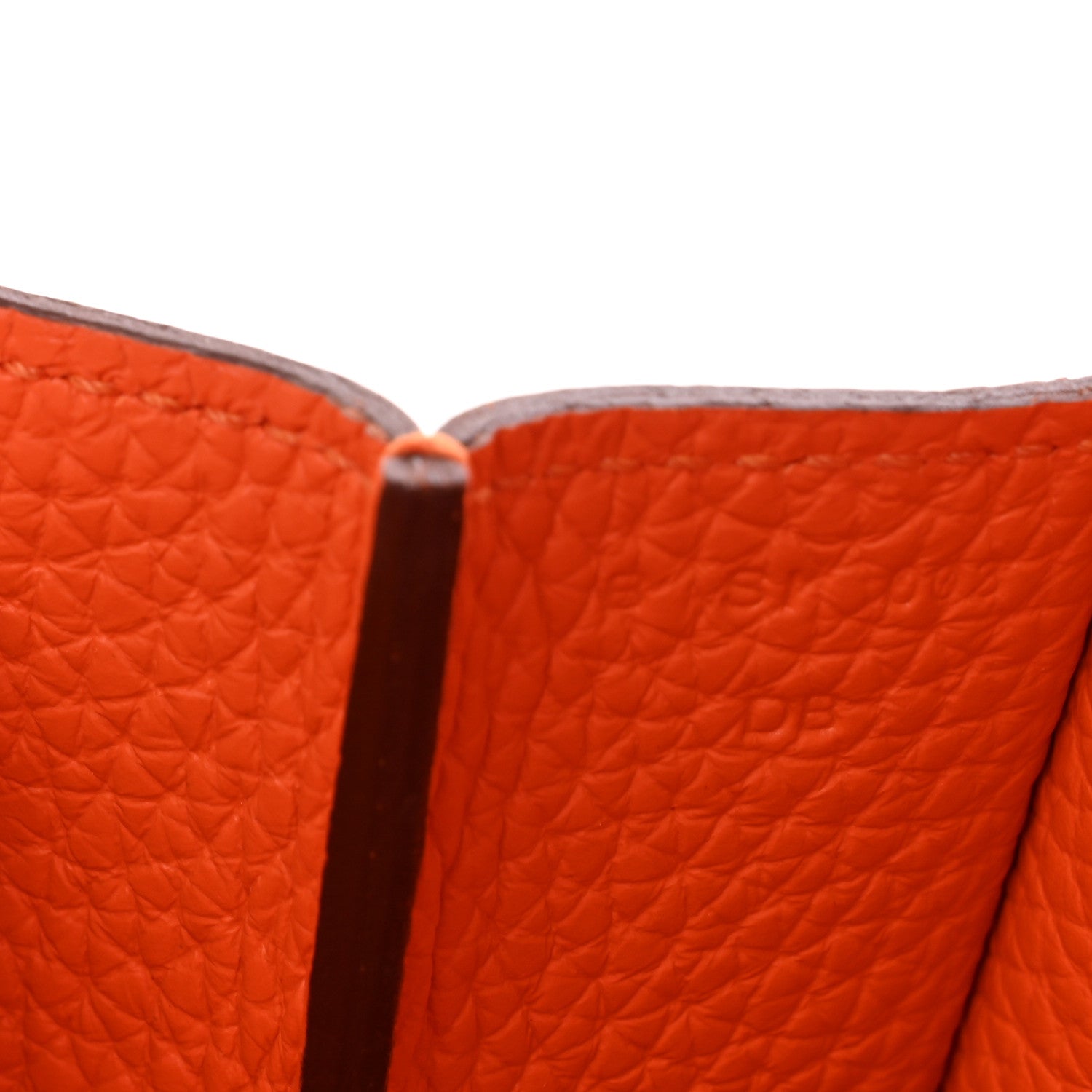 Taurillon Clemence Halzan 25 Orange Minium - Image 11