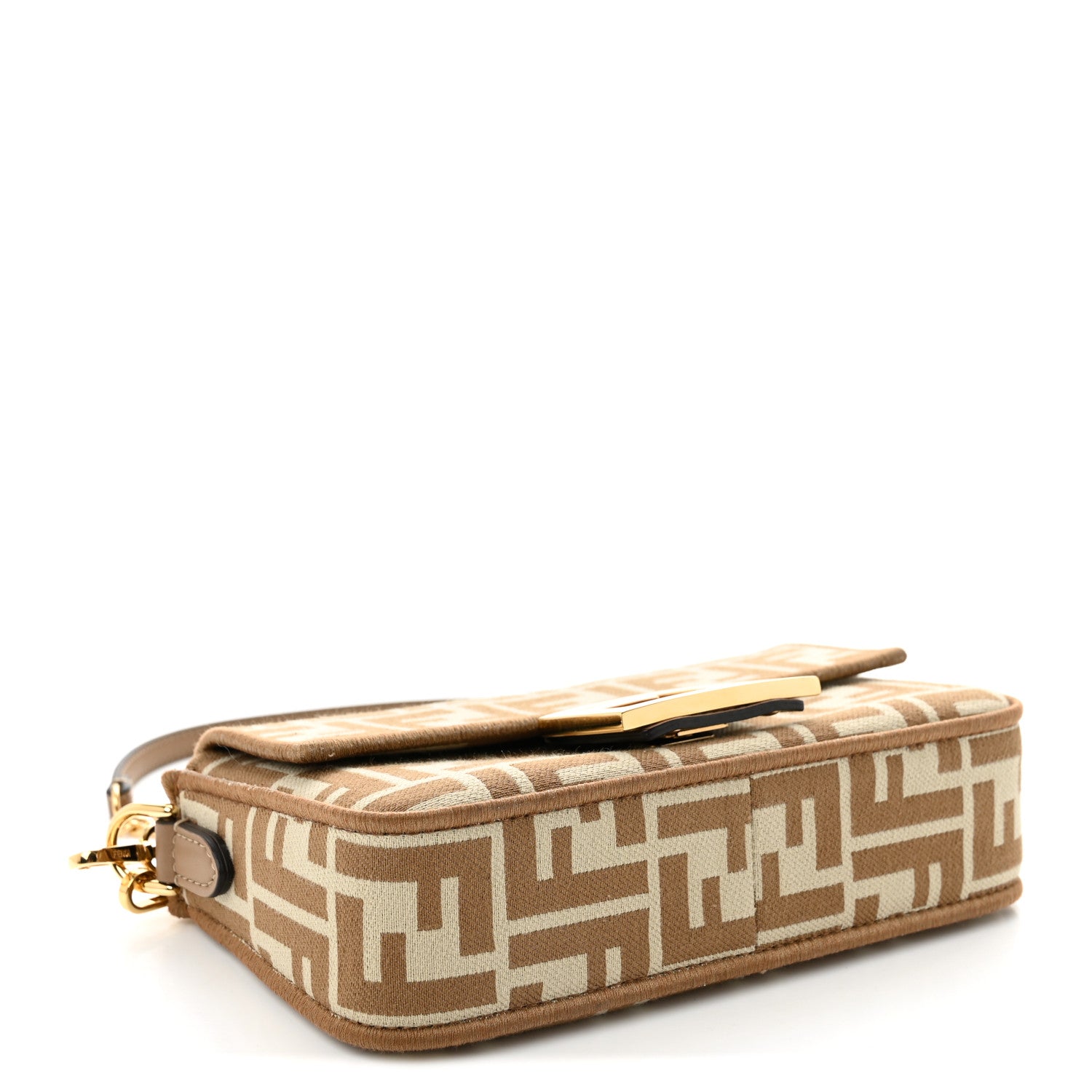 Fabric Jacquard FF 1974 Mini Baguette Beige Sand - Image 4