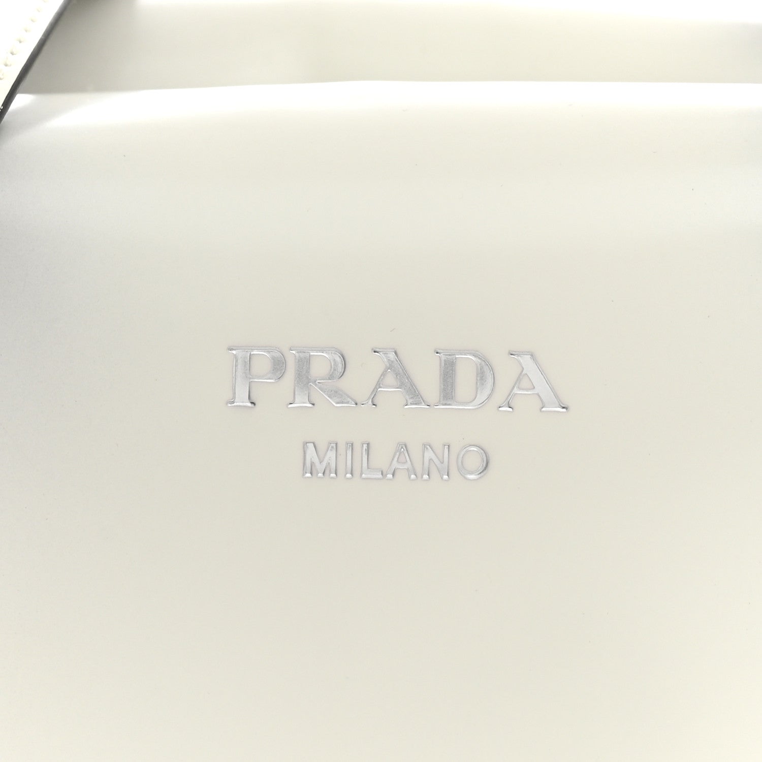 Spazzolato Small Supernova Handbag White Sfumato - Image 7