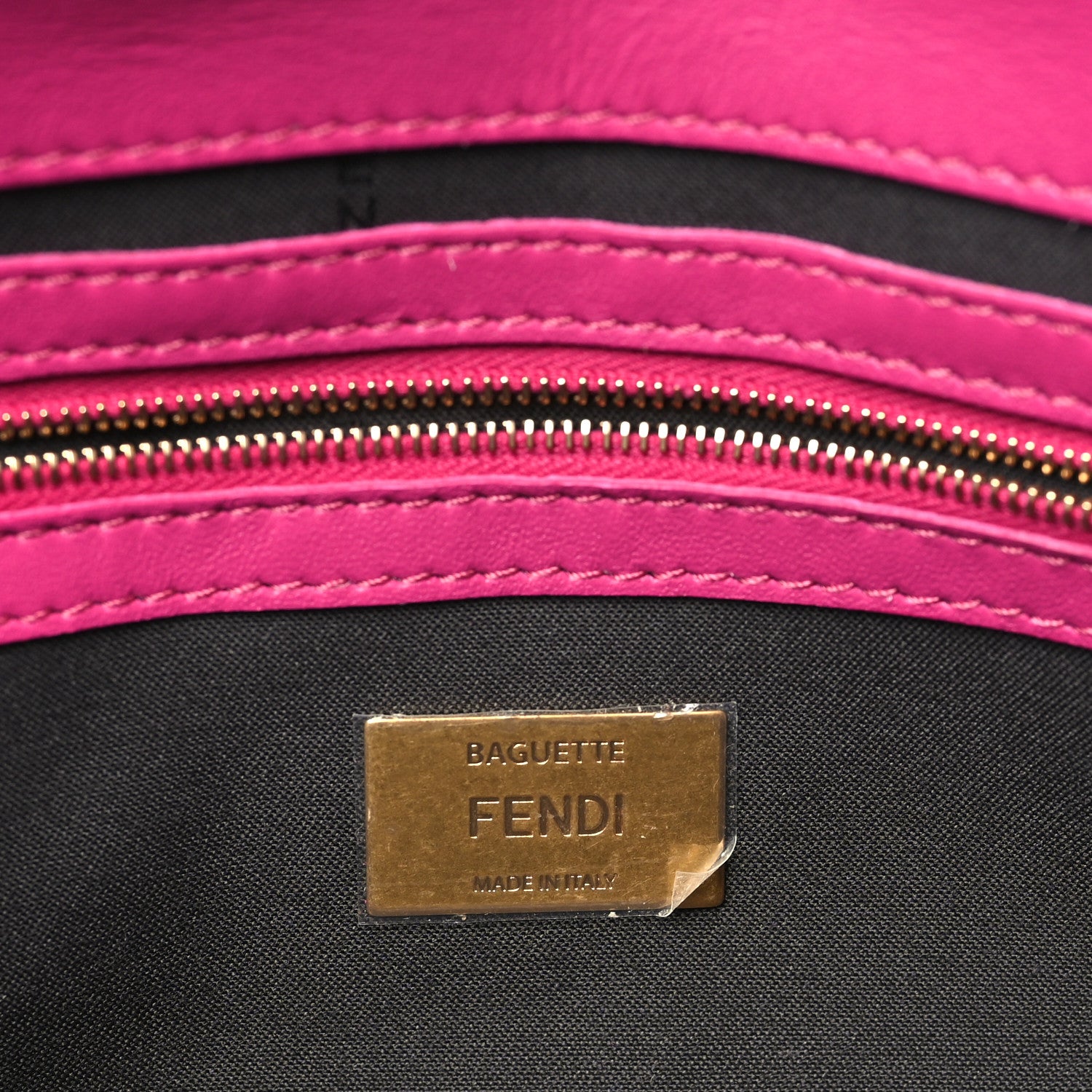 Nappa FF 1974 Embossed Baguette Ciclamino Pilar - Image 6