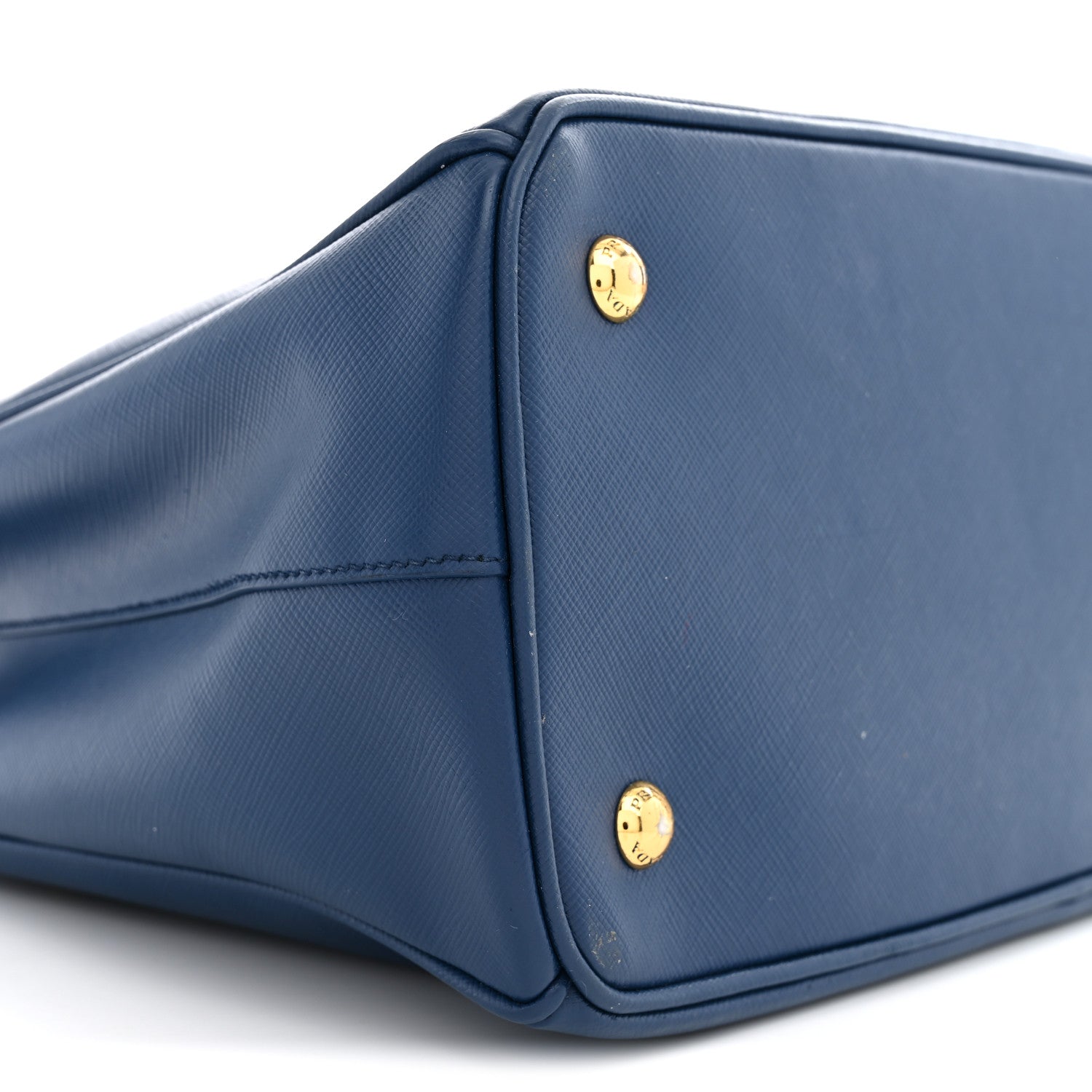 Saffiano Lux Medium Tote Bluette - Image 8