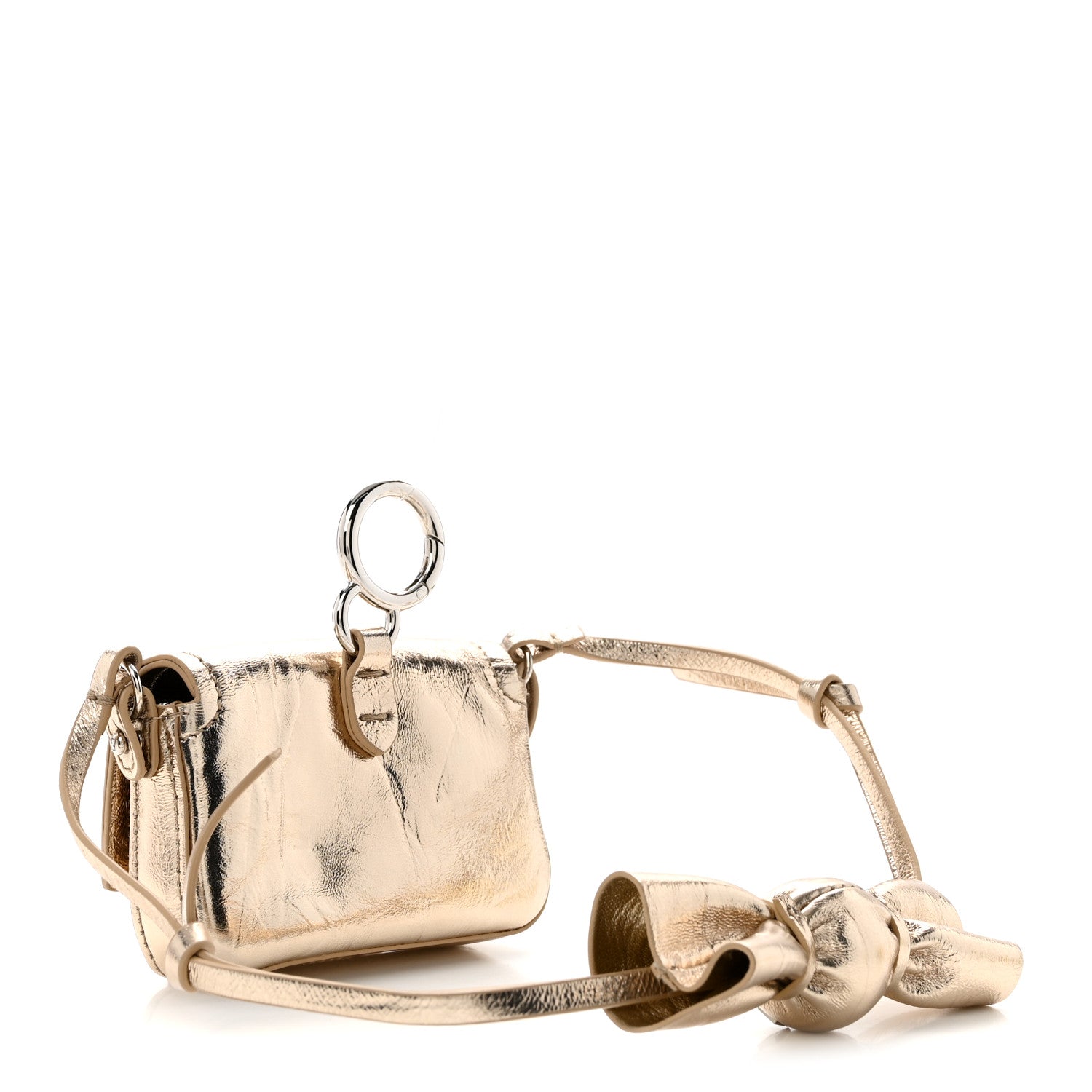 Metallic Nano Baguette So Sweet Handle Charm Gold - Image 3