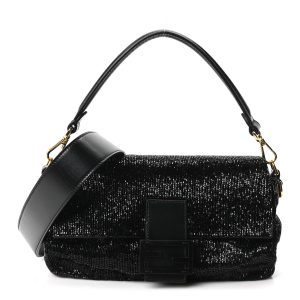 Beaded Baguette Black