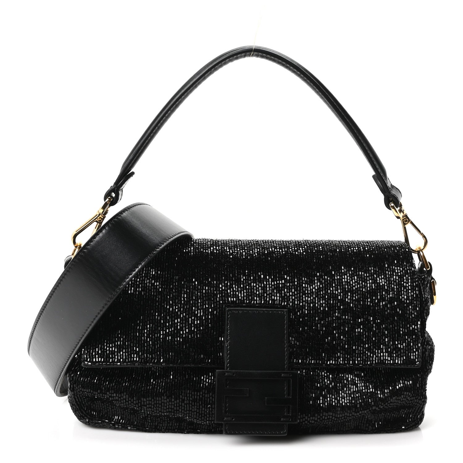 Beaded Baguette Black