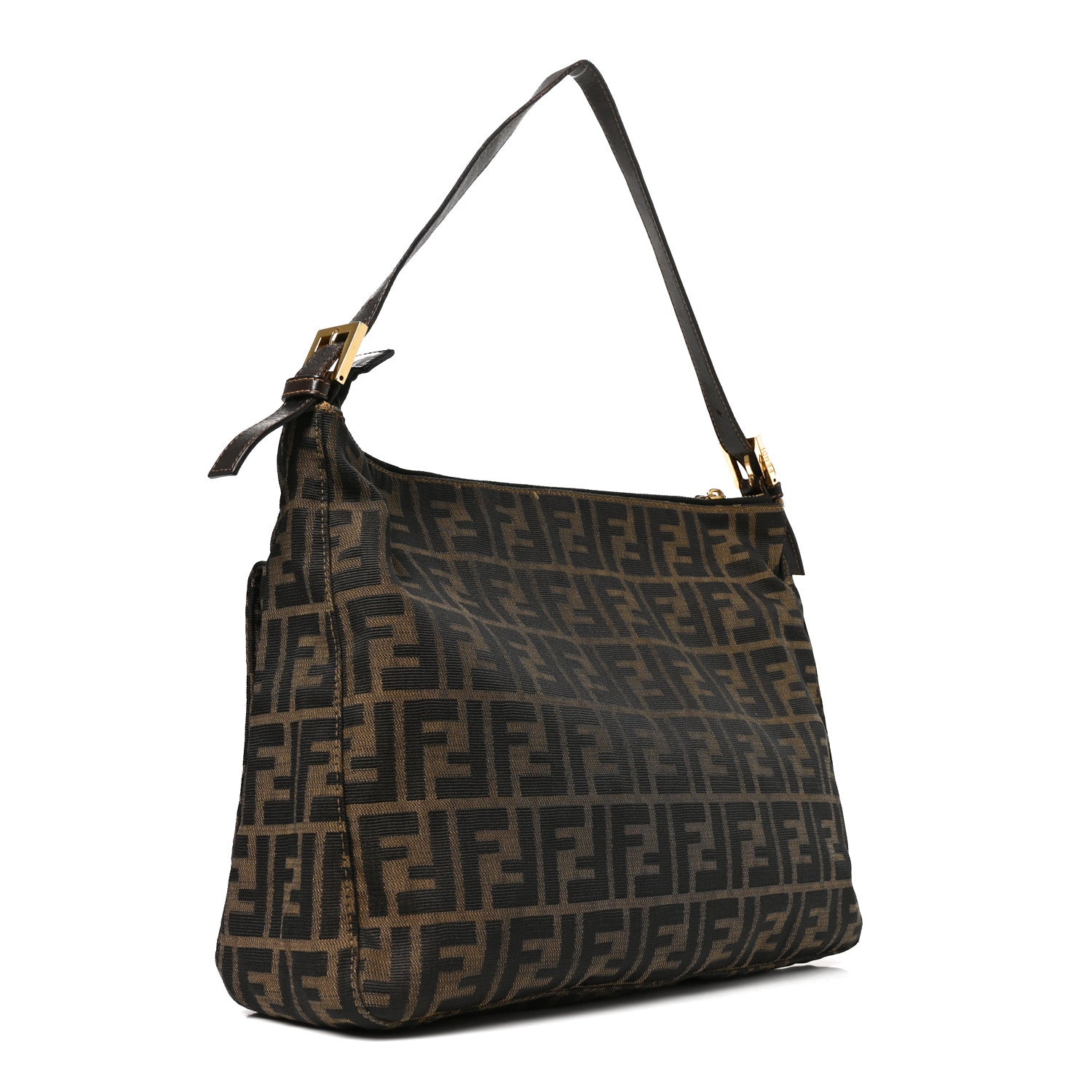 Zucca Zipped Baguette Tobacco - Image 3