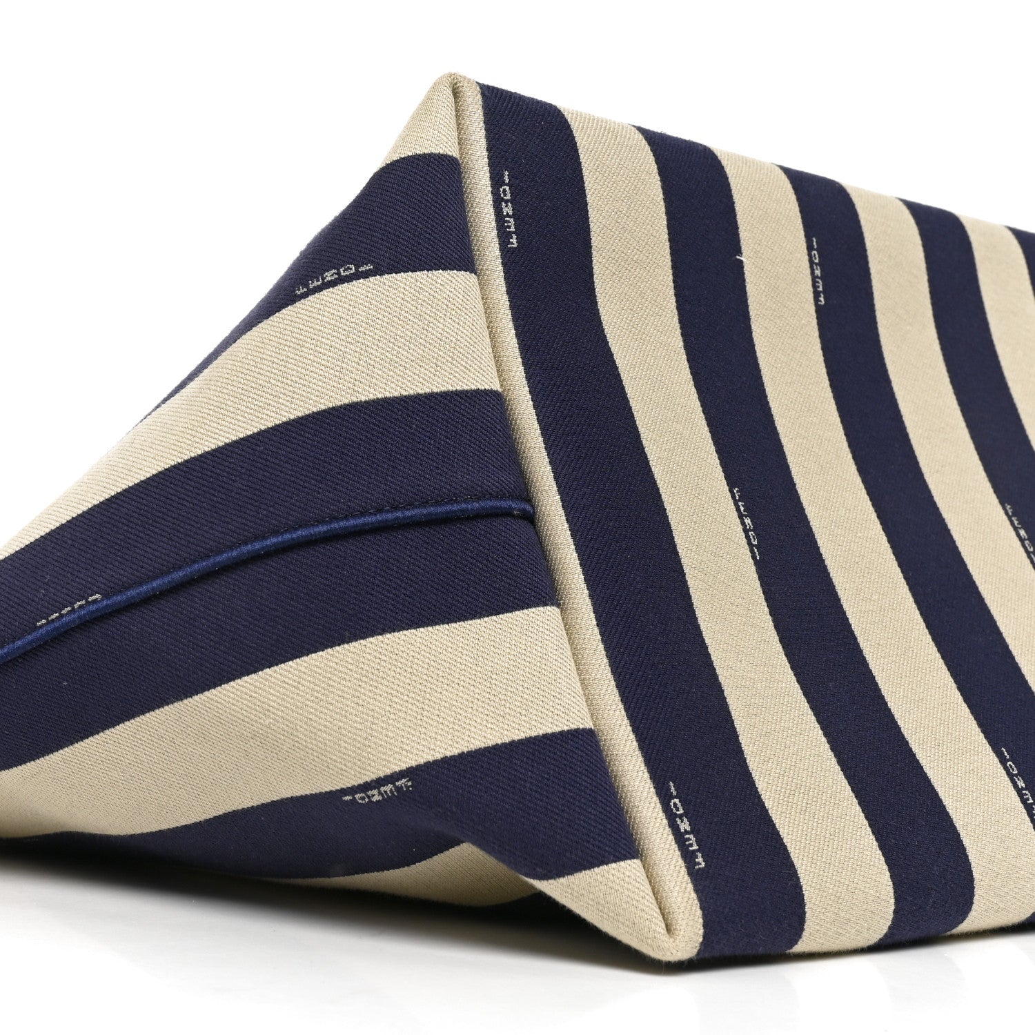 Pequin Vitello Reversible Large Shopping Tote Midnight Blue - Image 13