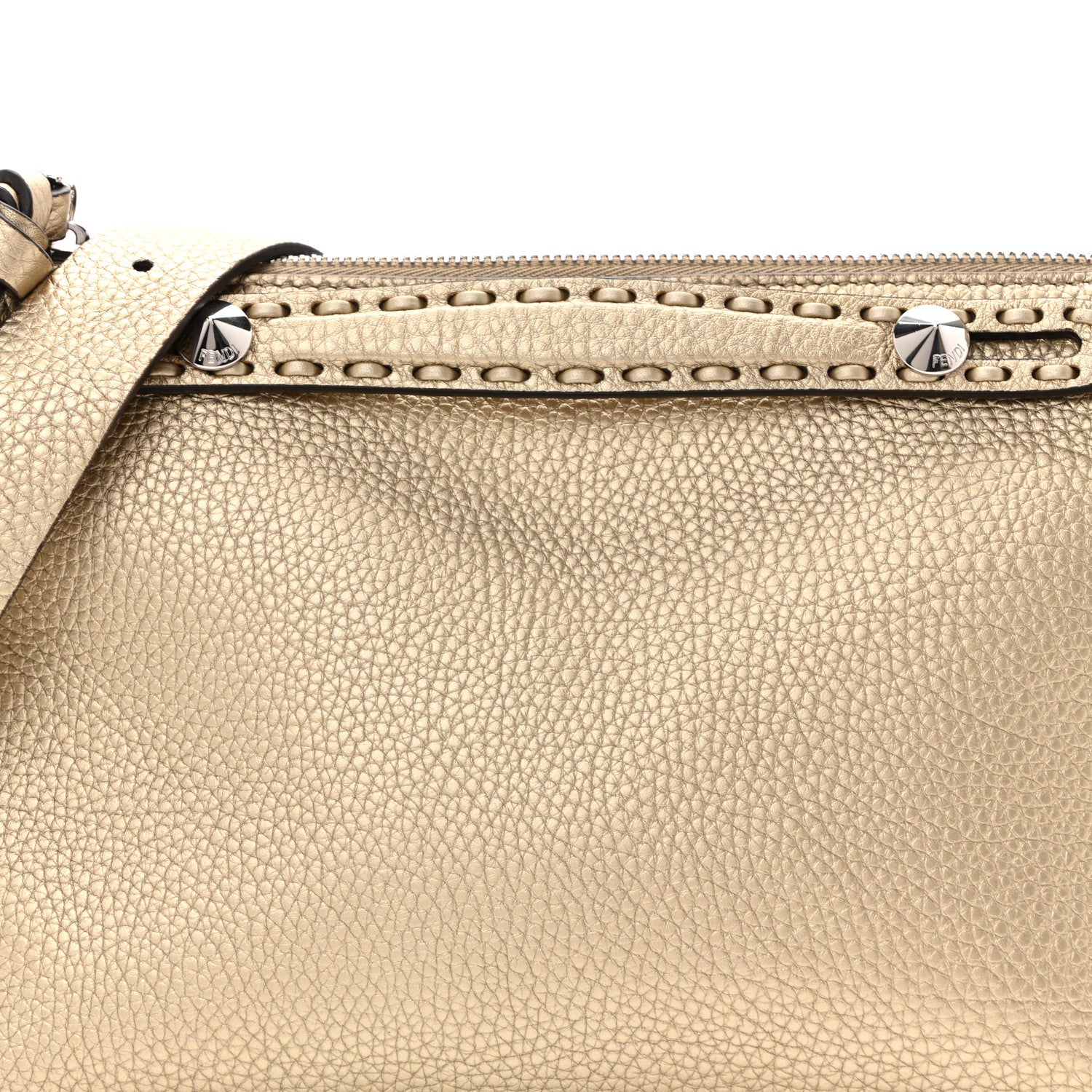 Cuoio Romano Selleria Medium By The Way Boston Bag Gold - Image 8