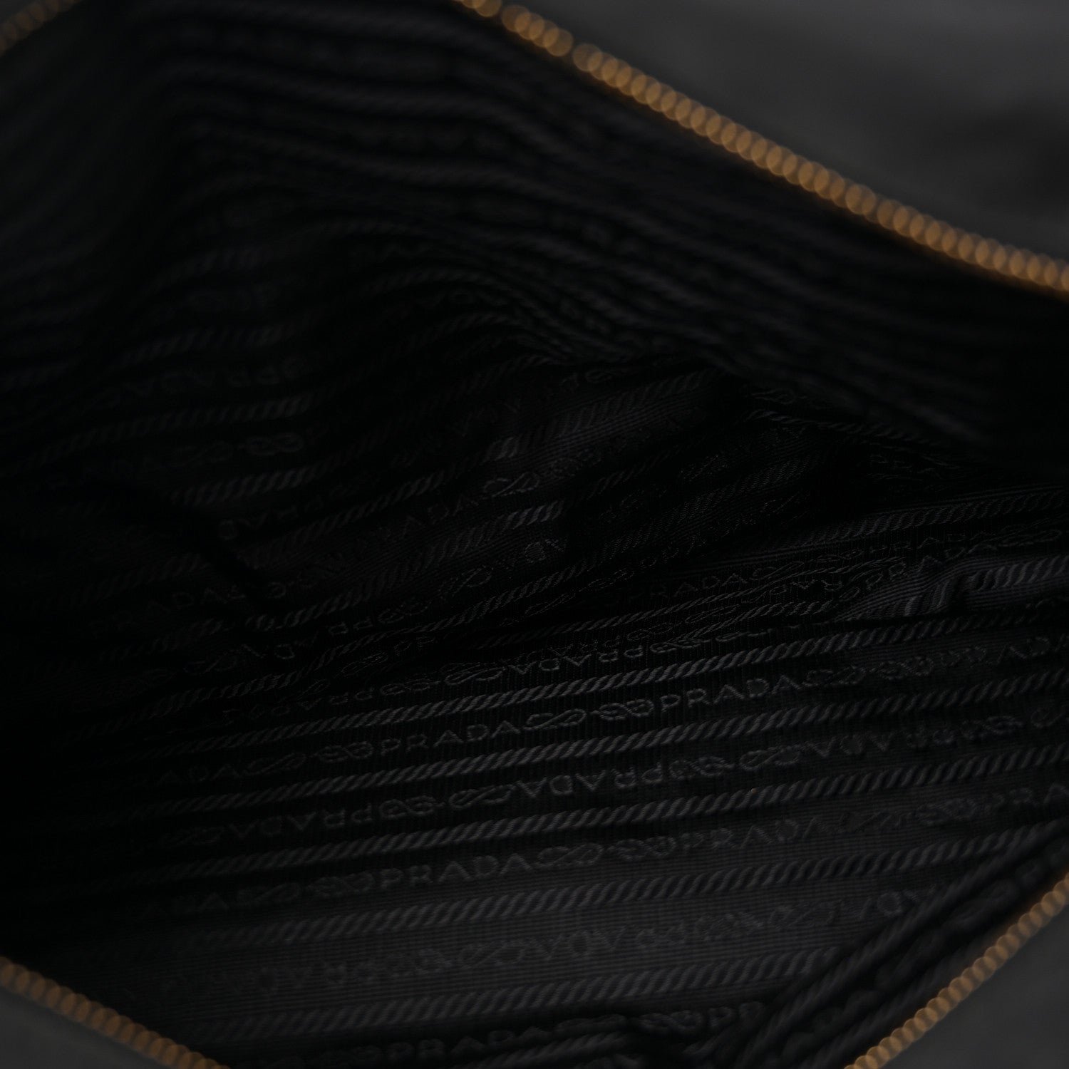 Nylon Tessuto Impuntu Quilted Tote Black - Image 5