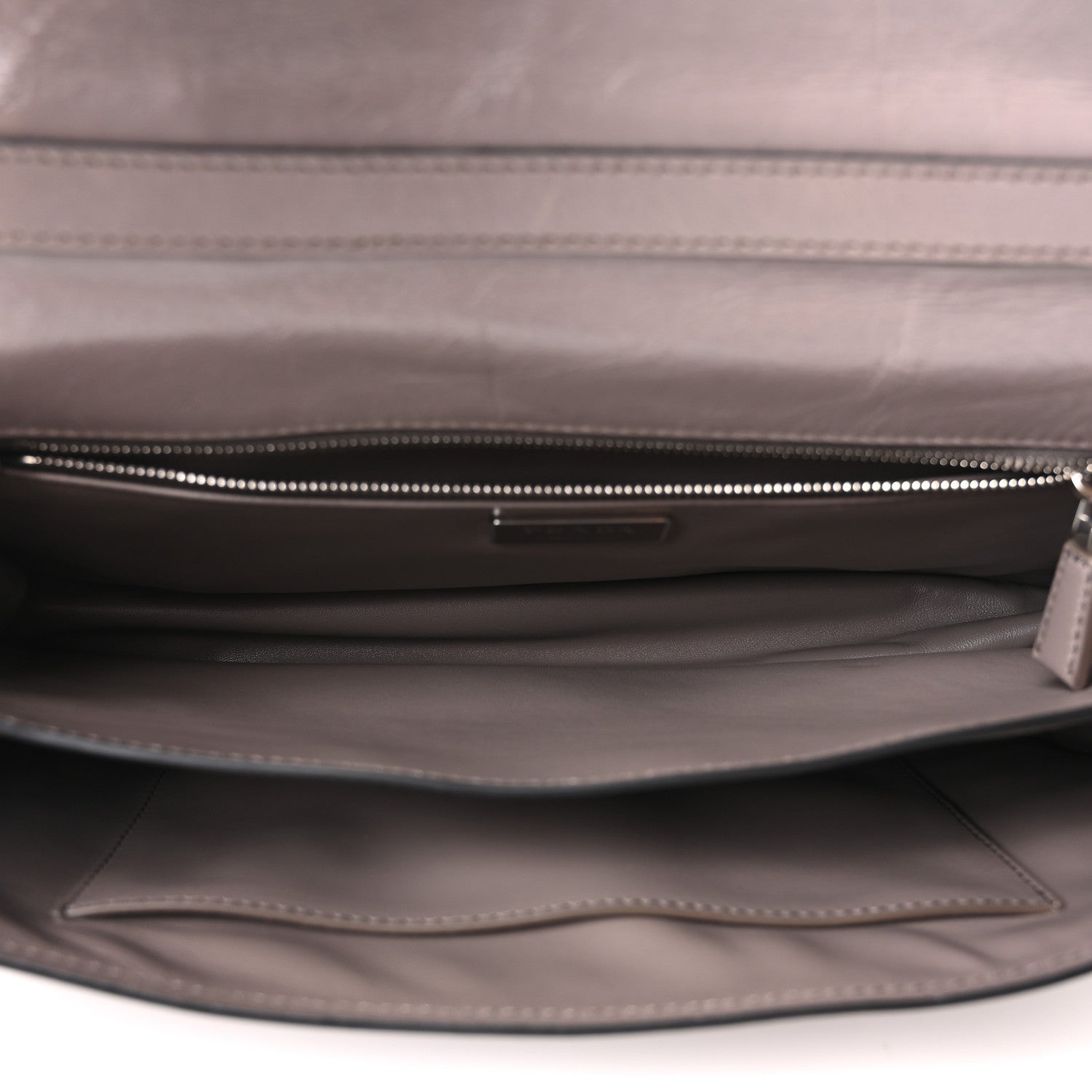 Glossy Calfskin Medium Sound Shoulder Bag Peltro - 图片 5