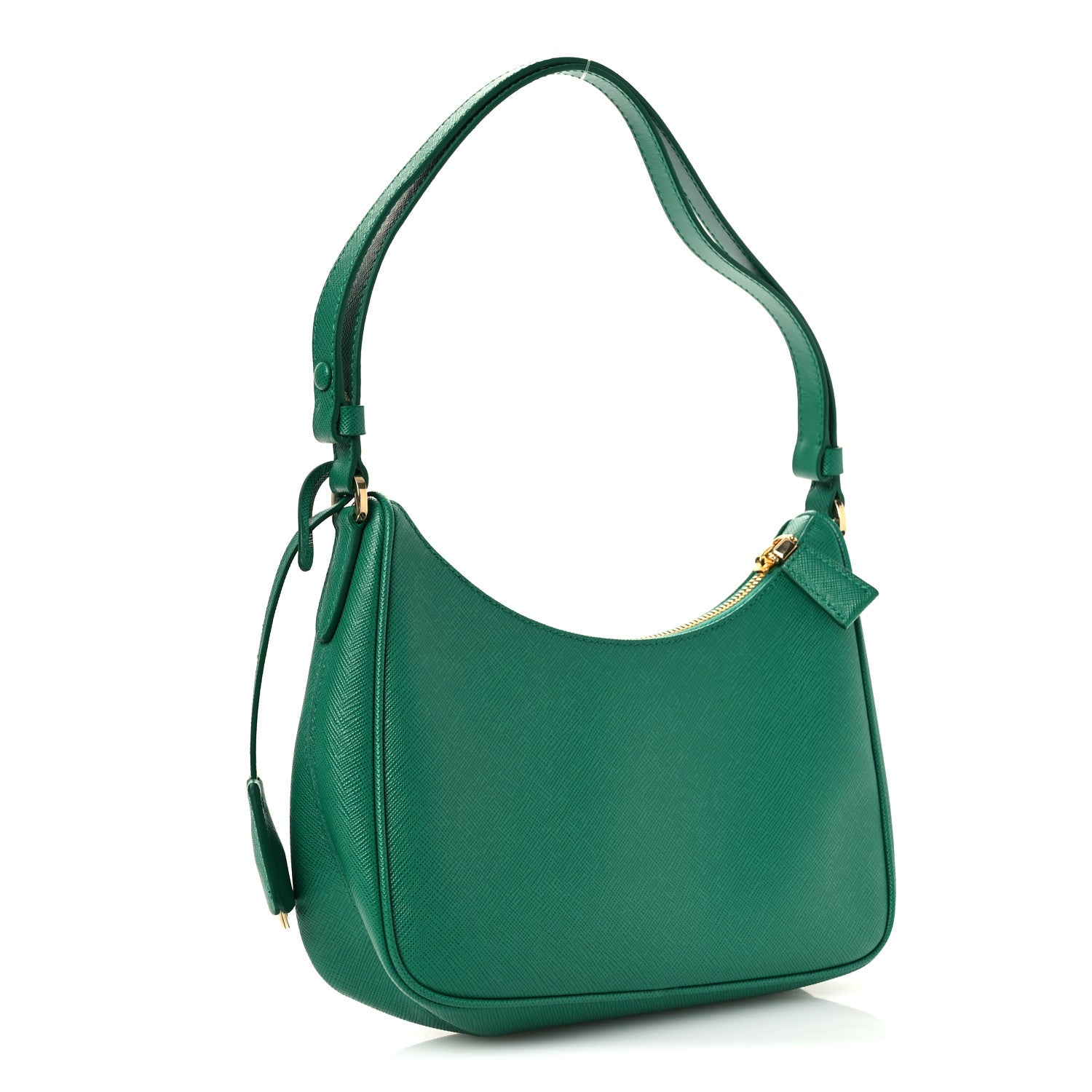 Saffiano Lux Mini Re-Edition Shoulder Bag Mango - Image 3