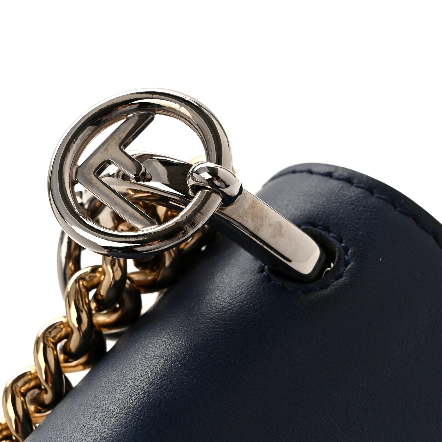 Vitello Century Opaco F is Fendi Small Kan I Shoulder Bag Nebula - Image 11