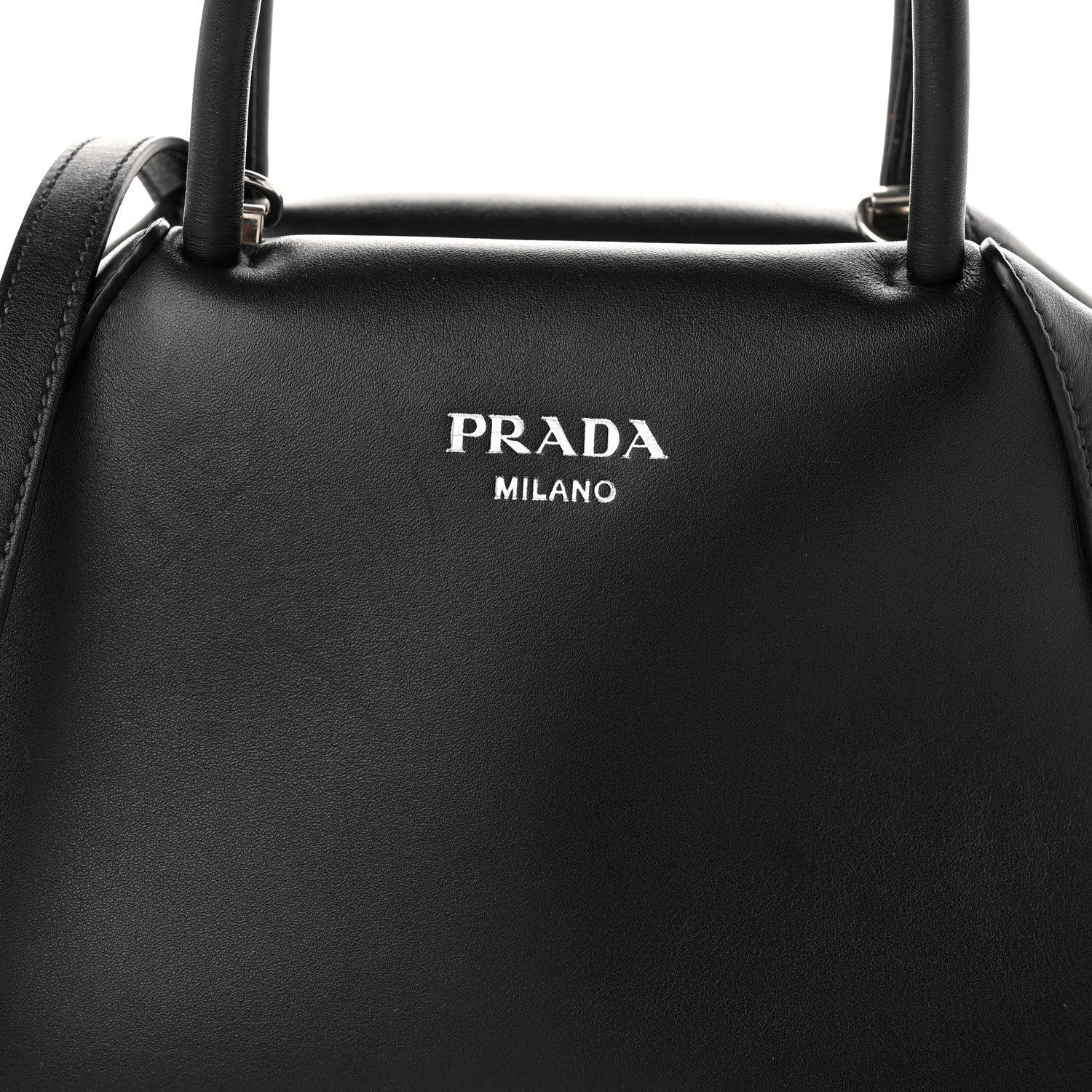 Softy Calfskin Small Supernova Handbag Black - Image 8