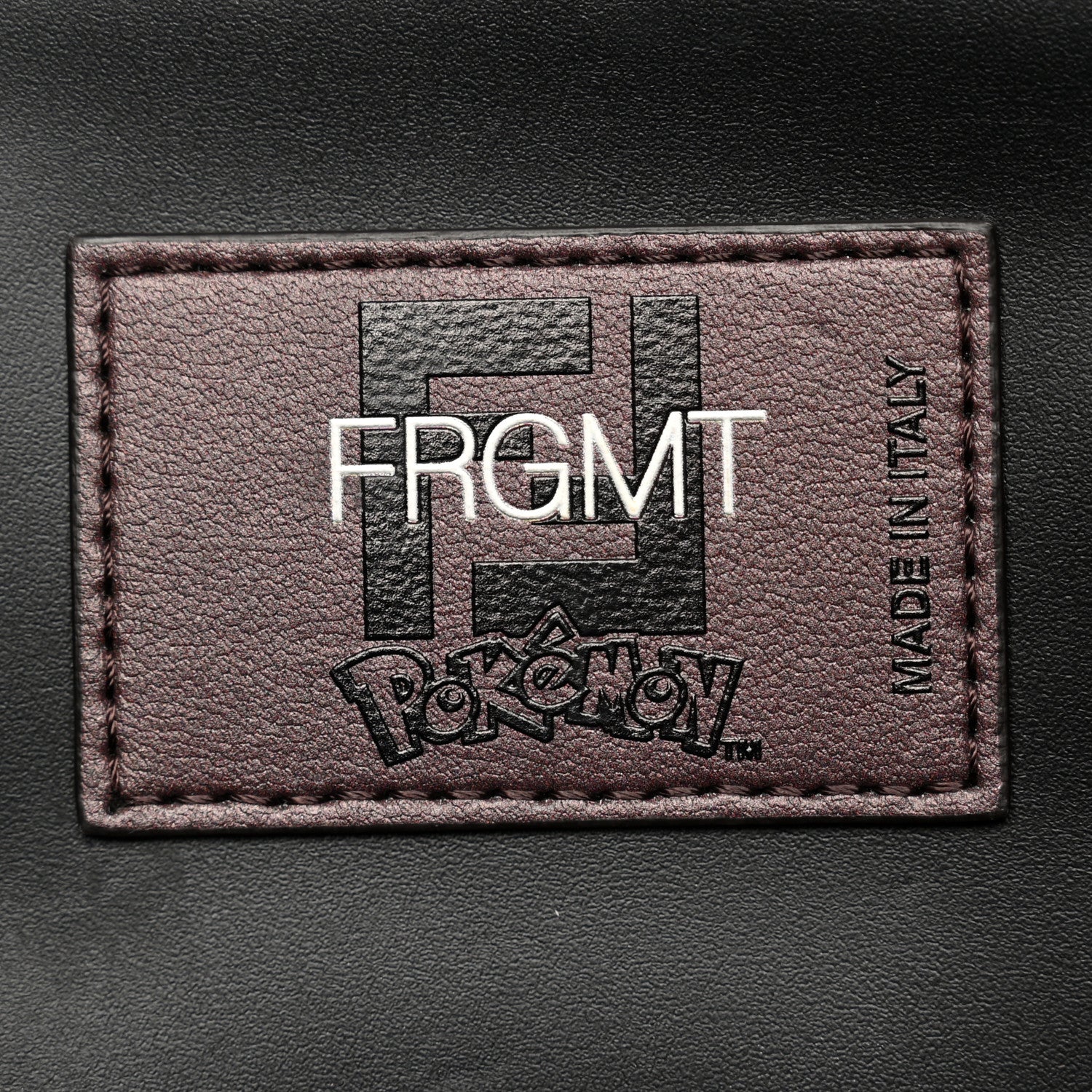 X FRGMT X POKEMON Fabric Jacquard FF Pokemon Shopping Tote Bag Tobacco Moro Giallo Mimosa - Image 6