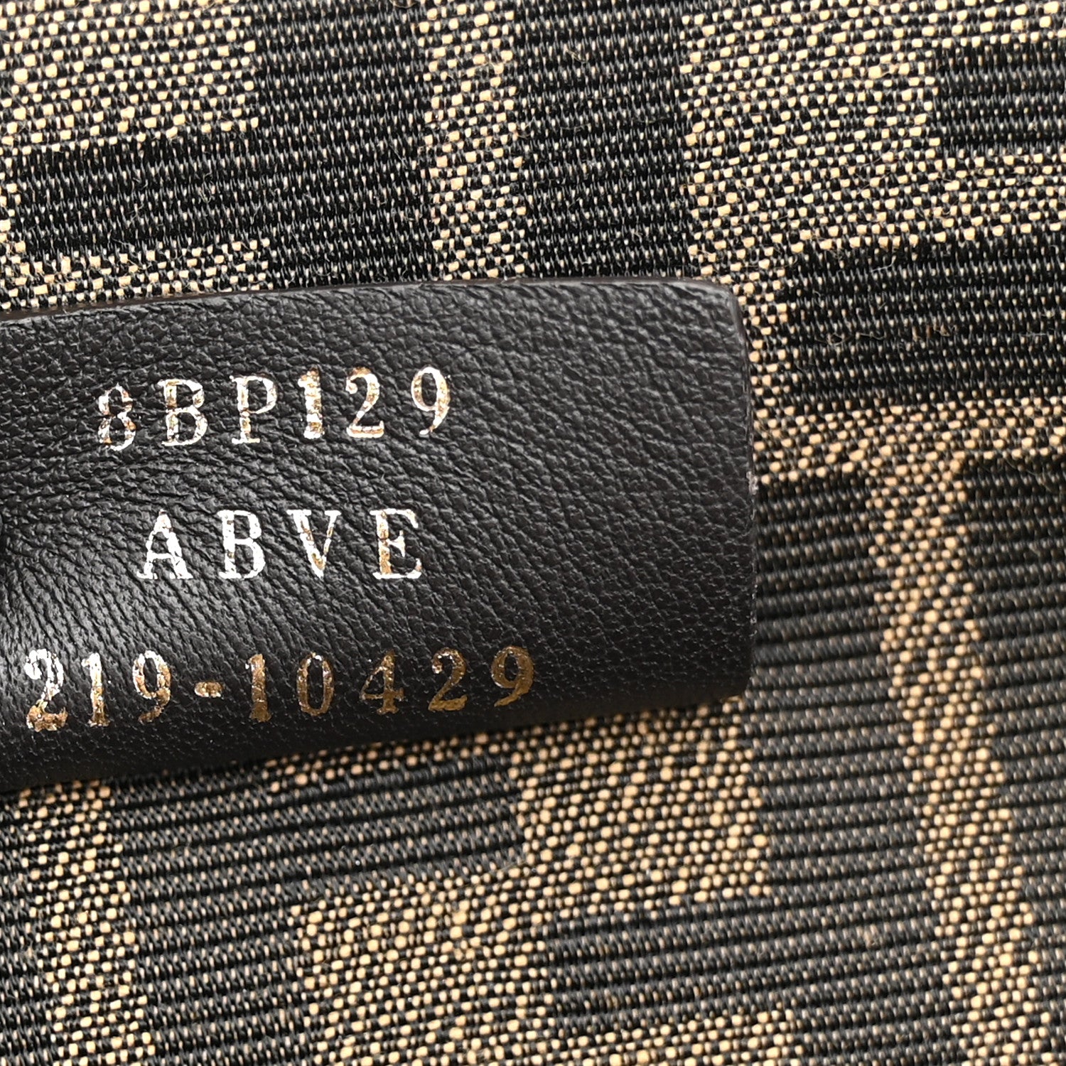 Shiny Nappa Small Fendi First Black - Image 7
