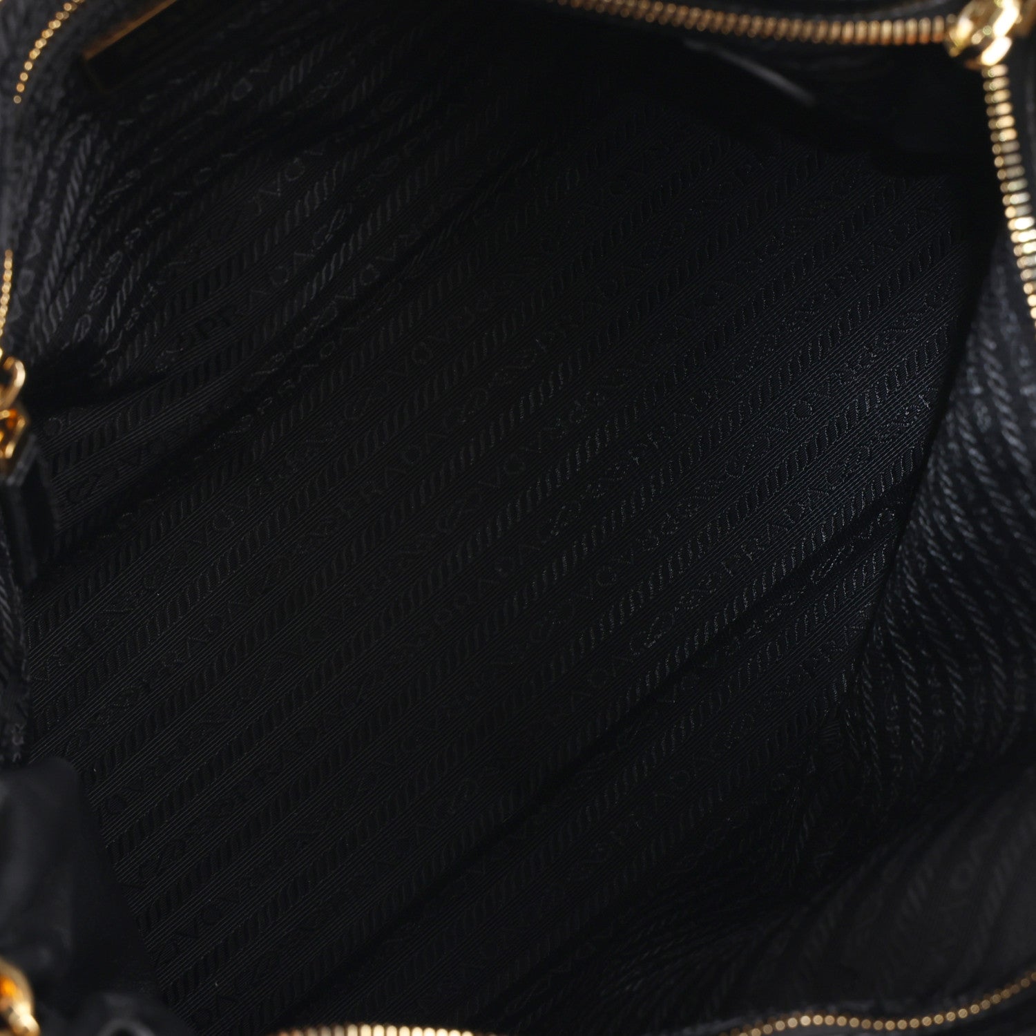 Glossy Calfskin Triangle Large Bonnie Shoulder Bag Black - Image 4