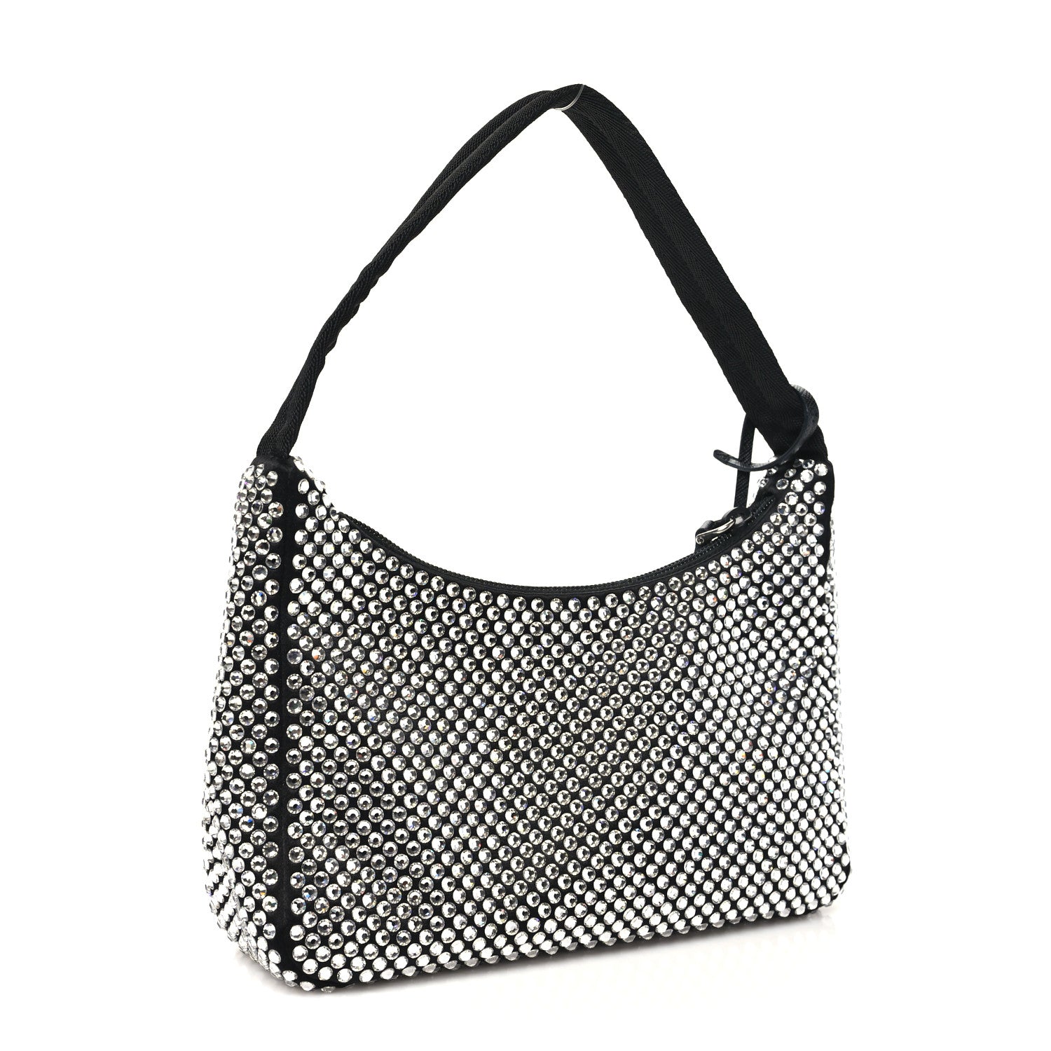 Satin Crystal Mini Re-Edition 2000 Bag Cristal - Image 3