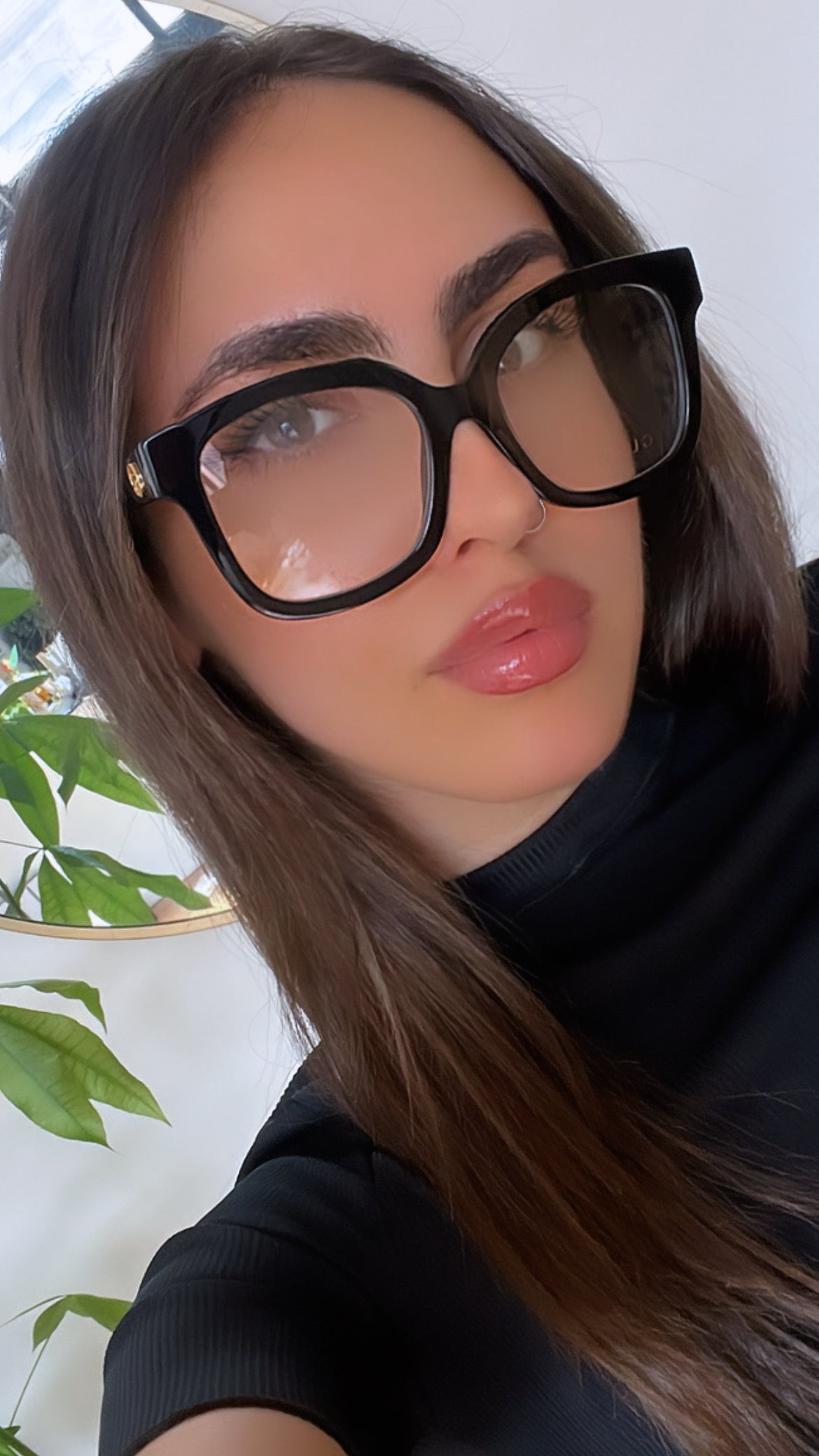 Gucci GG1258O Square Frames in Black - 图片 3