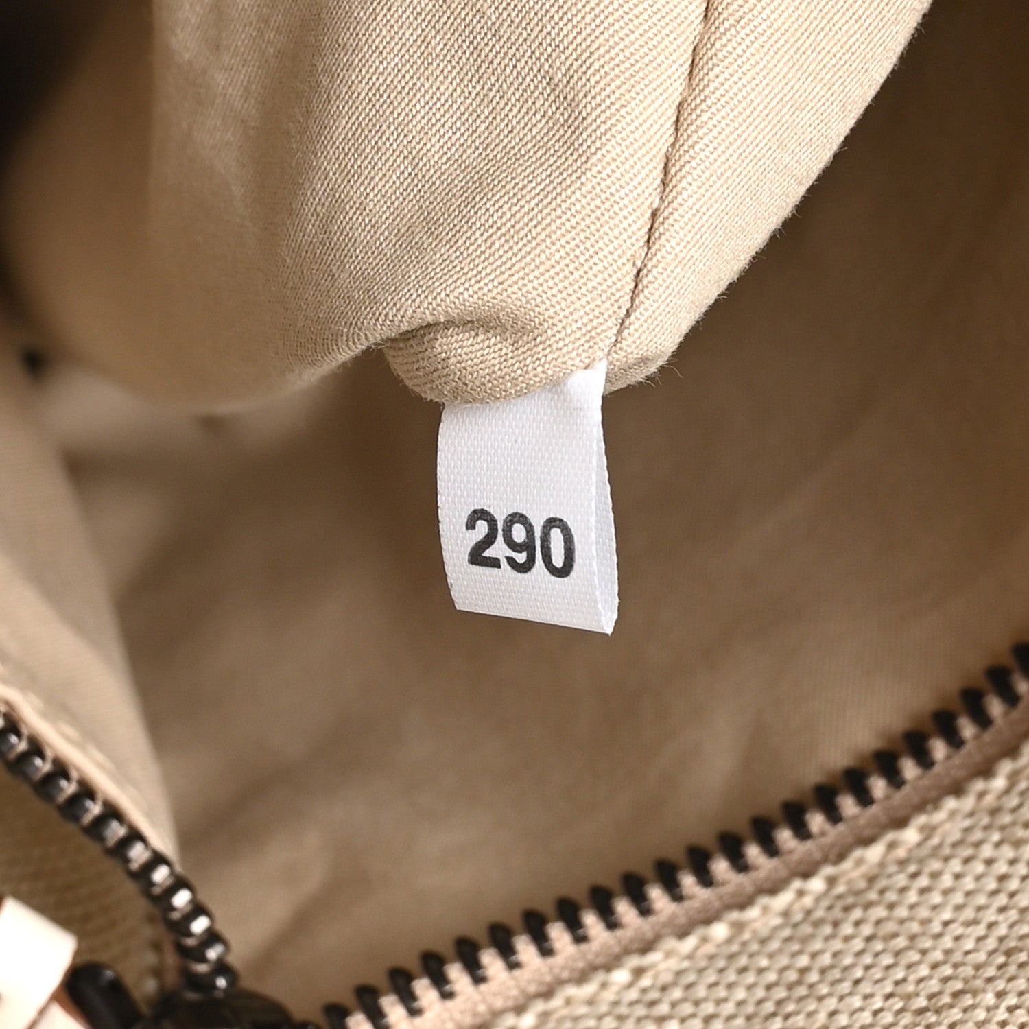 Canvas Calfskin Mini Route Bucket Bag Naturale - Image 7